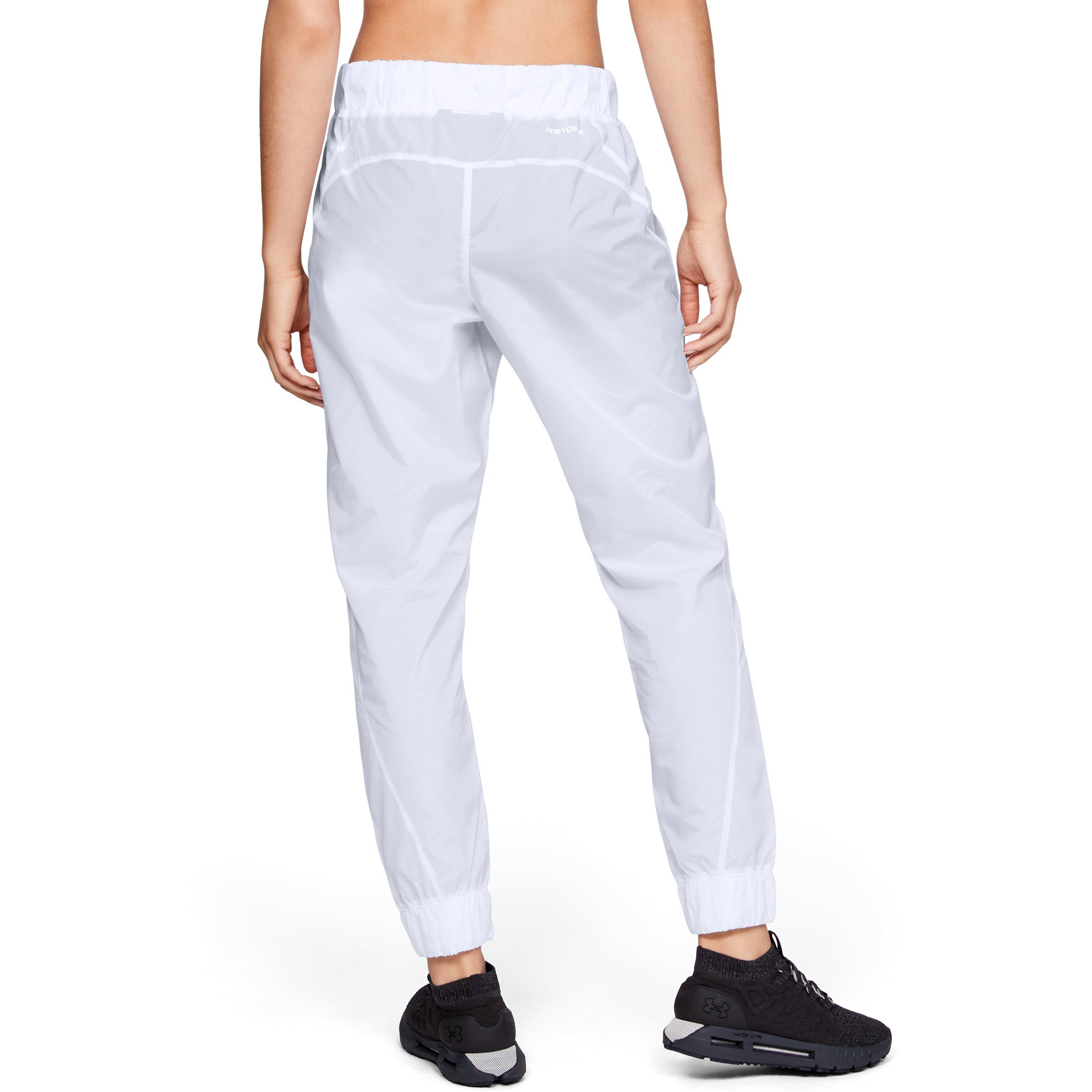 under armour storm pants white women