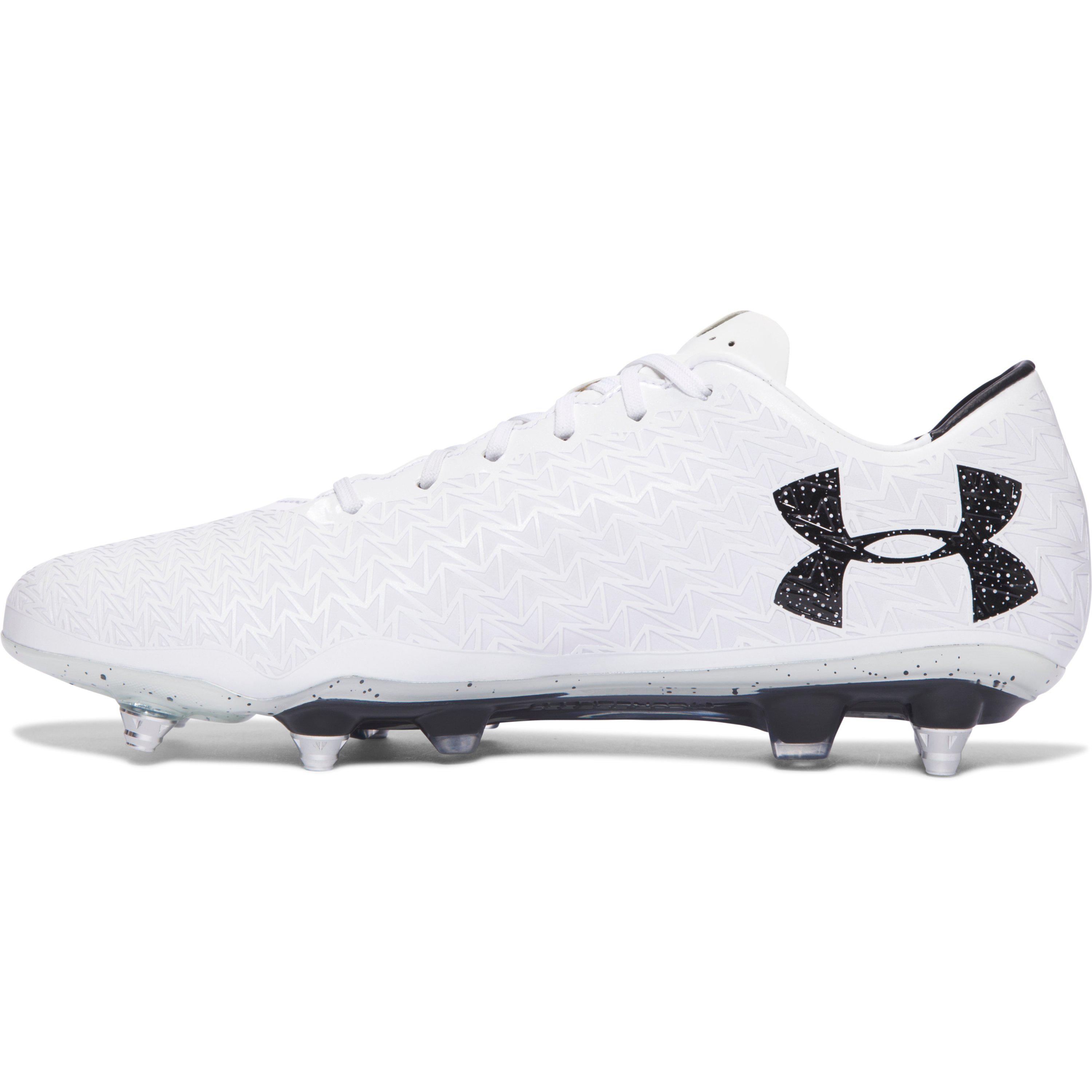 Under Armour Men's Ua Clutchfit® Force 3.0 Hybrid Soccer Cleats in White/  (White) for Men | Lyst