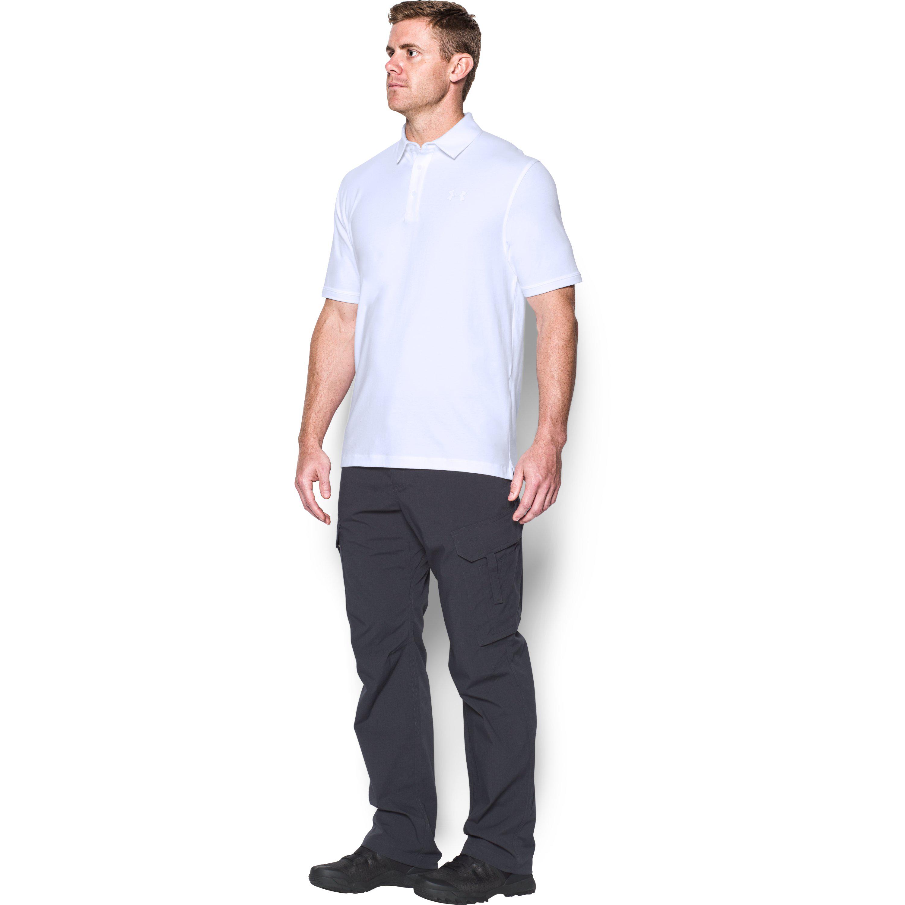 under armour tactical charged cotton polo