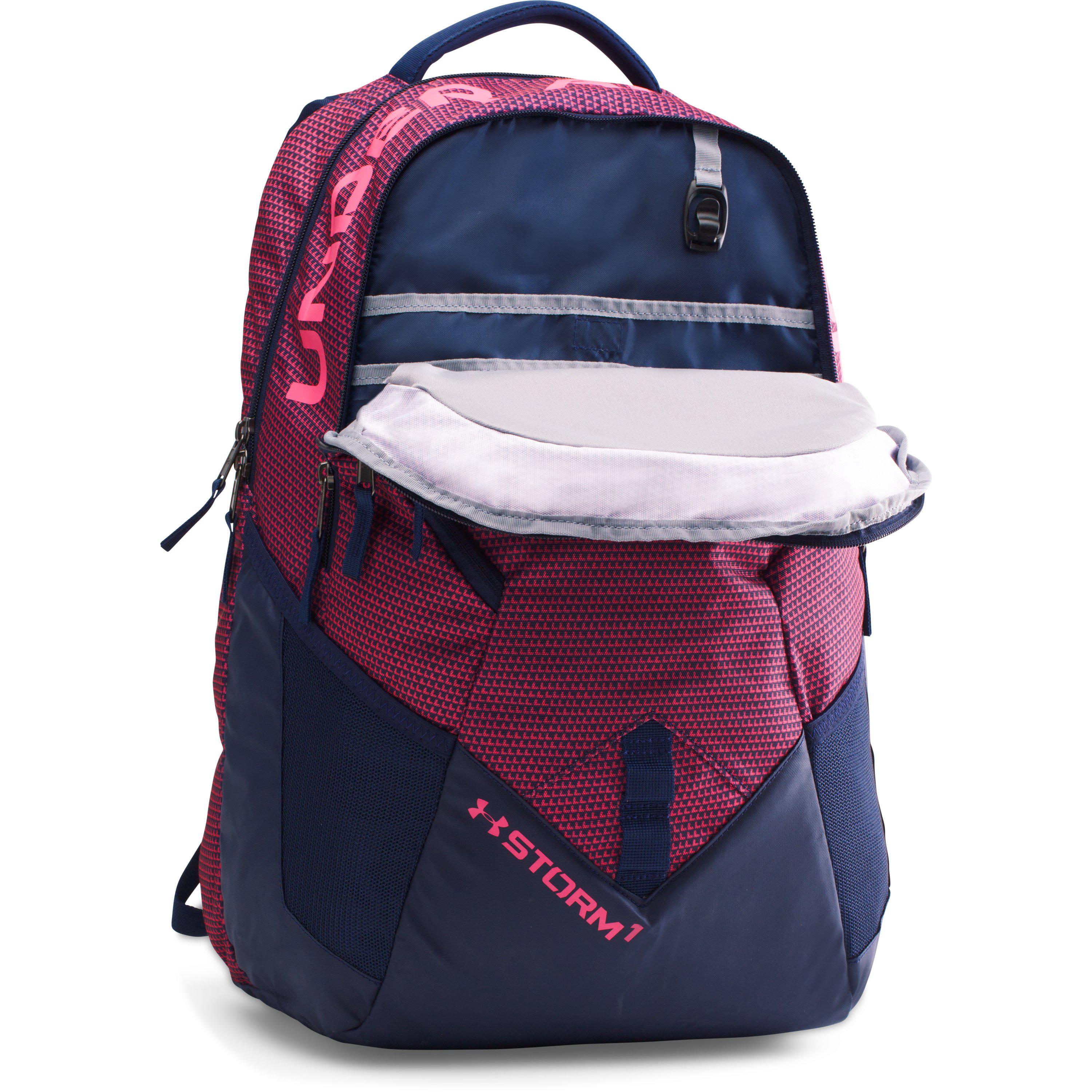 ua storm big logo iv backpack