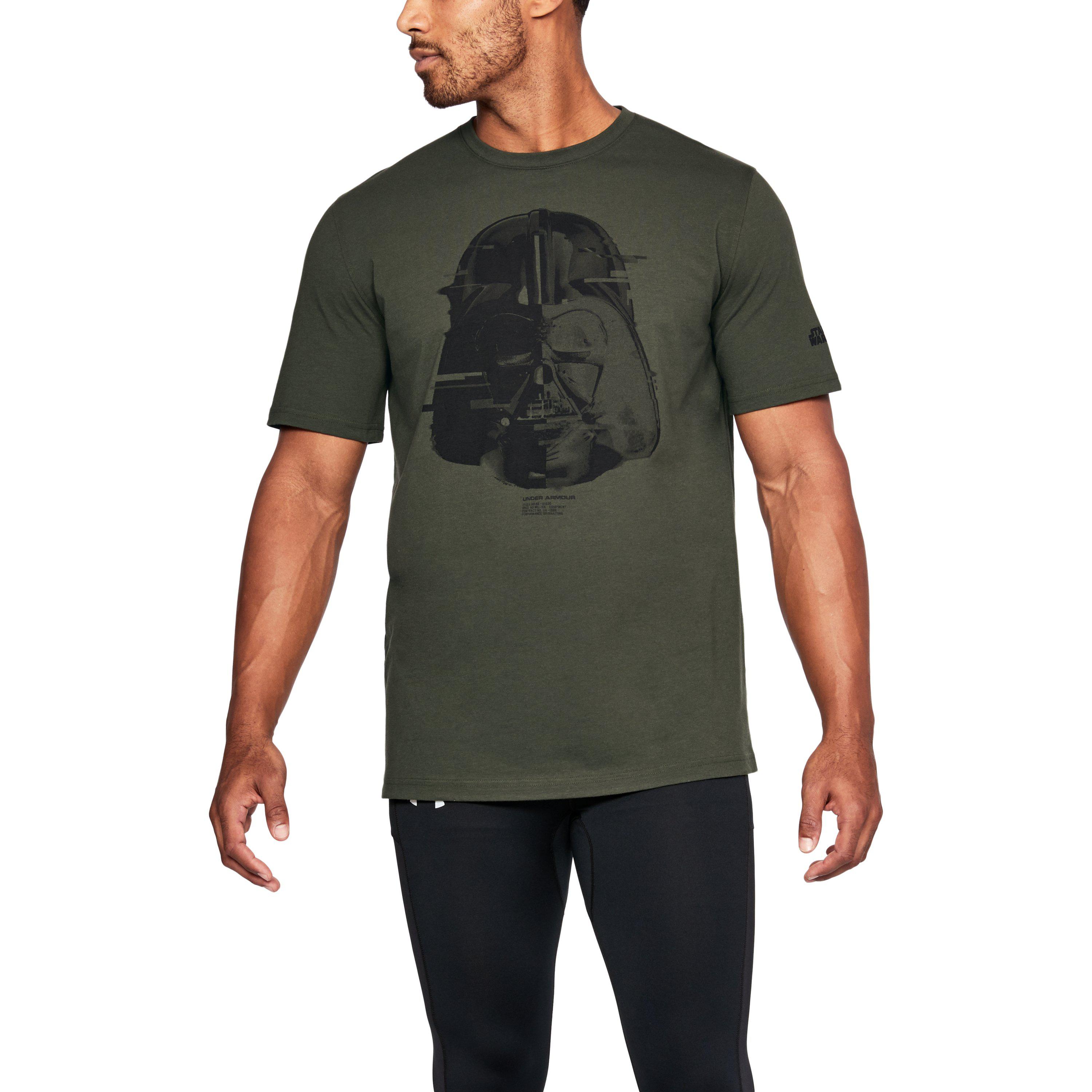 Under Armour Men's Ua Star Wars Vader T-shirt in Green for Men | Lyst
