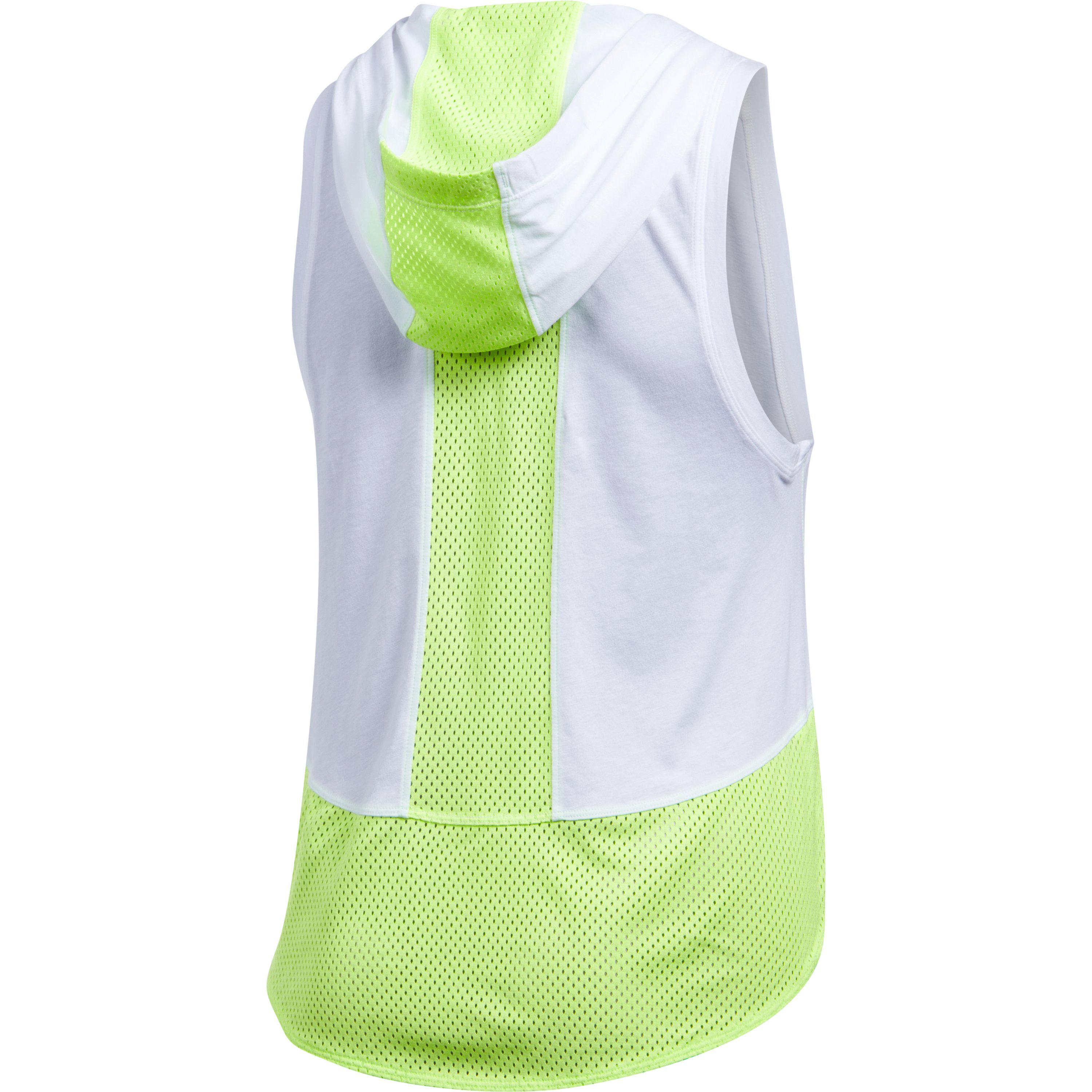 under armour sleeveless hoodie women's