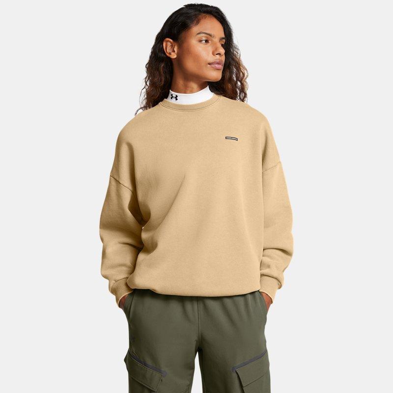 Felpa under armour marroni on sale