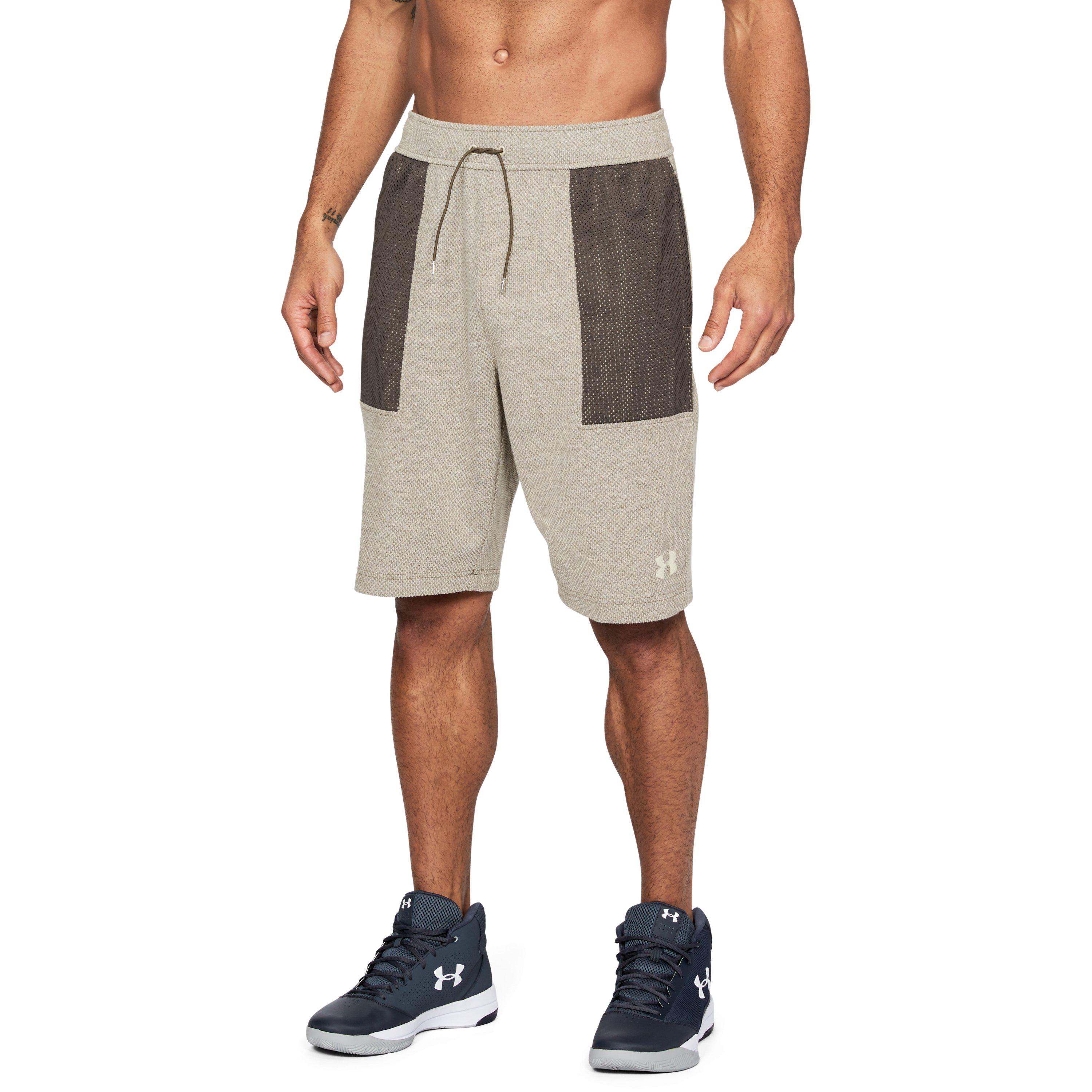 mens under armour fleece shorts