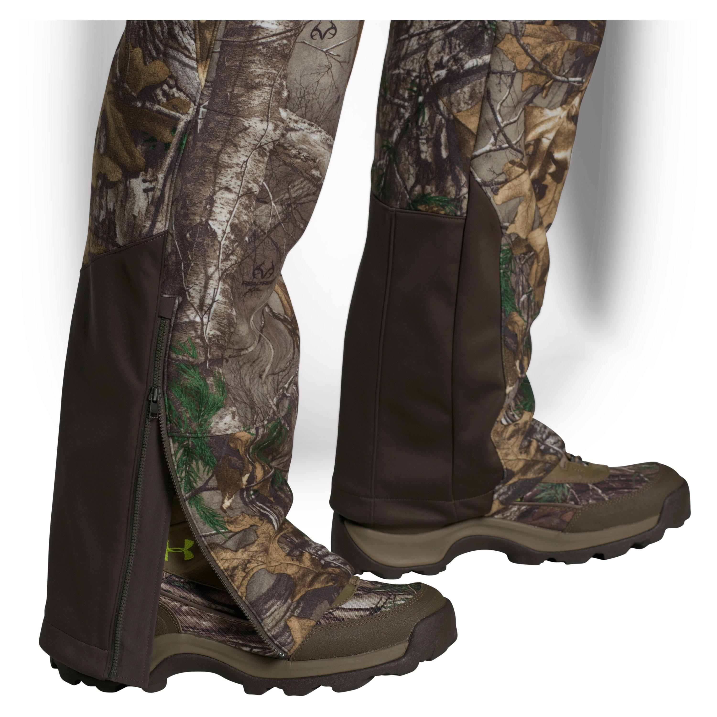 under armour men's stealth fleece bib