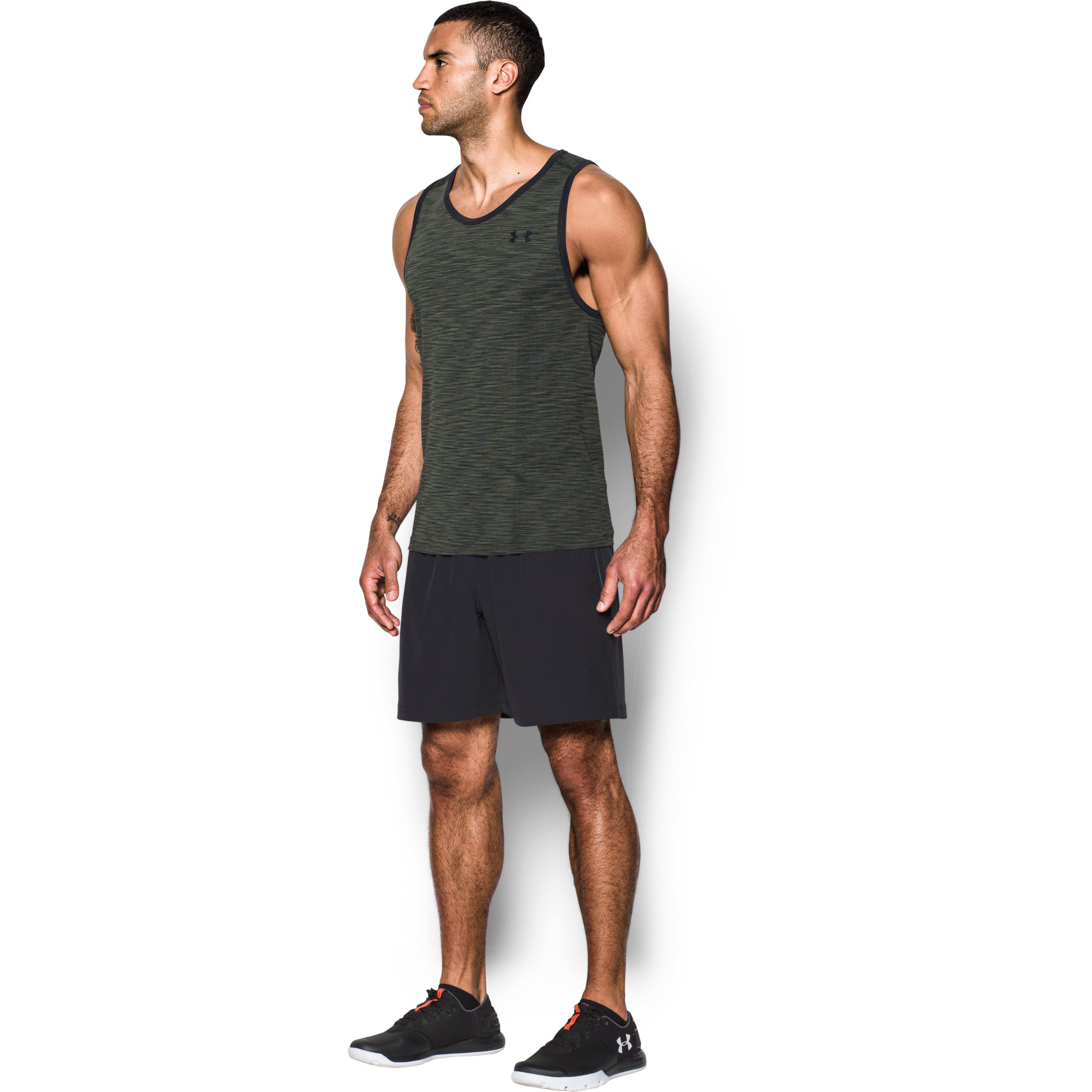 under armour men's threadborne seamless tank top