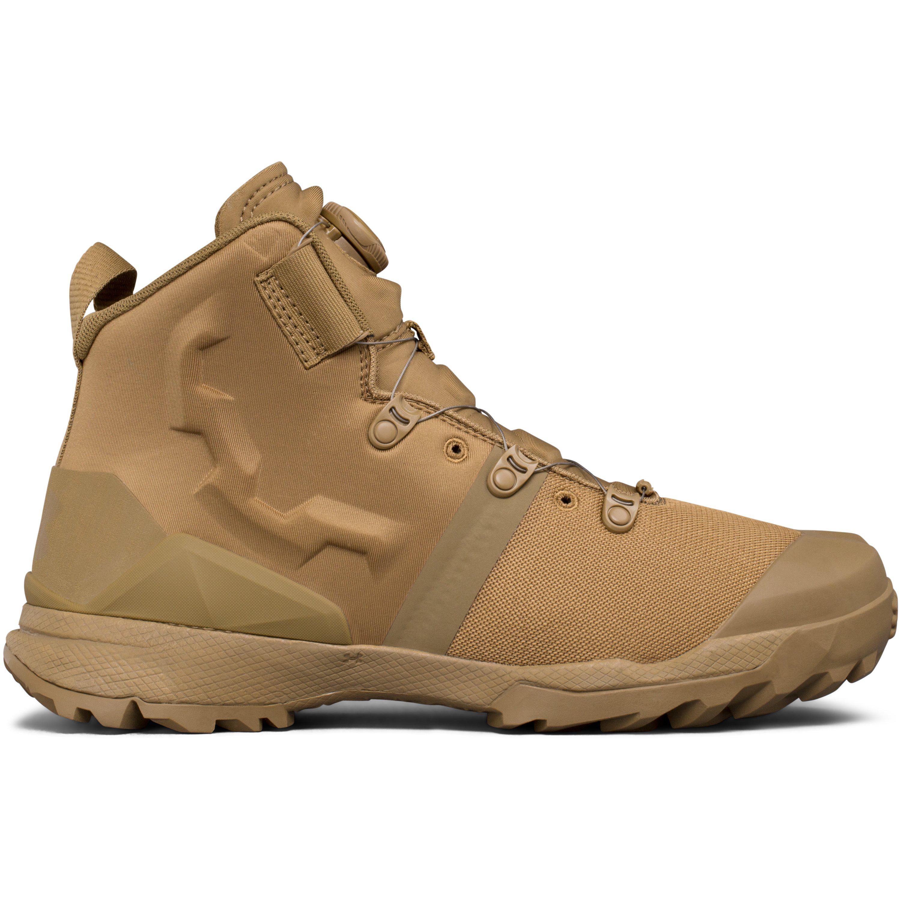 Under Armour Coyote Brown Military Boots | rededuct.com