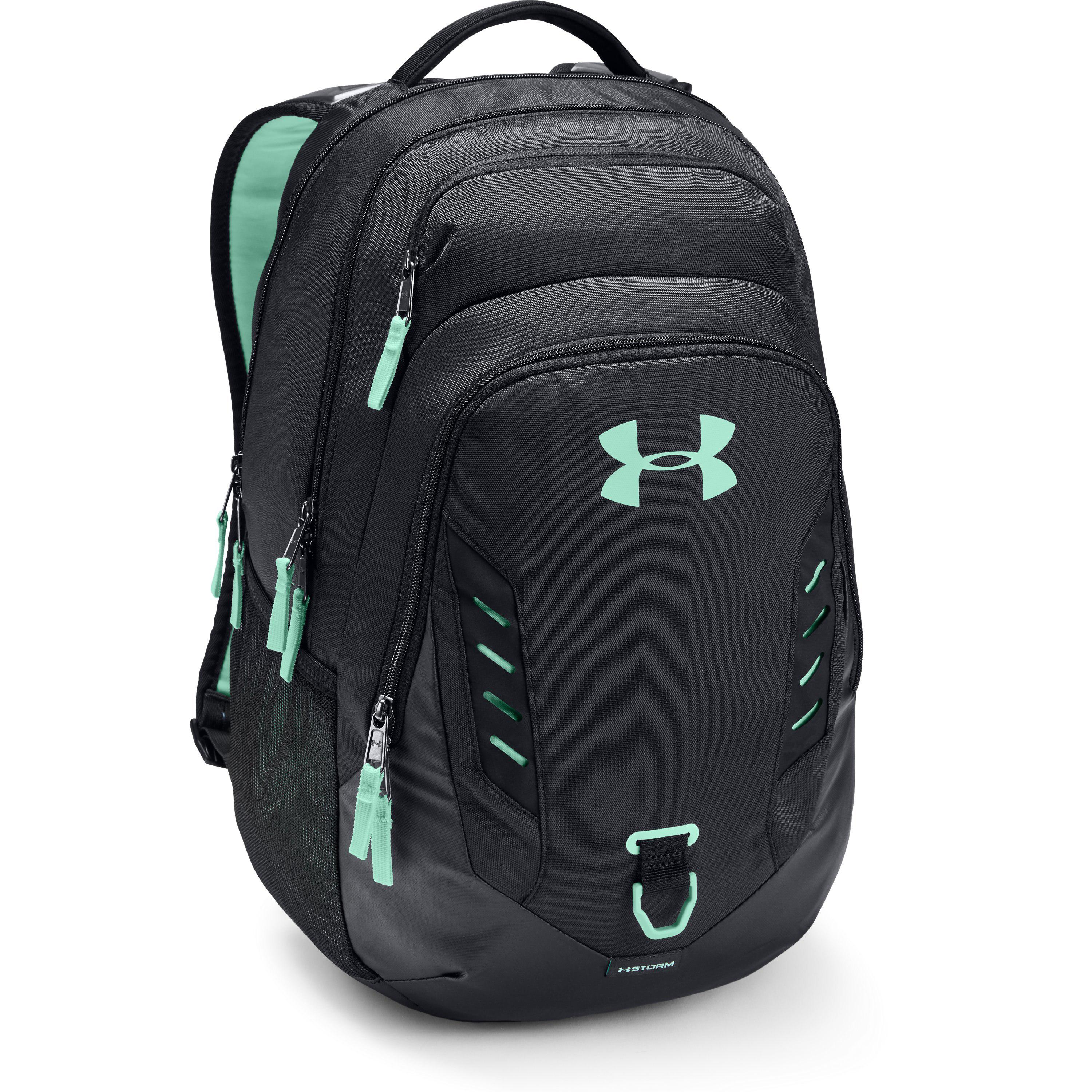 teal under armour backpack