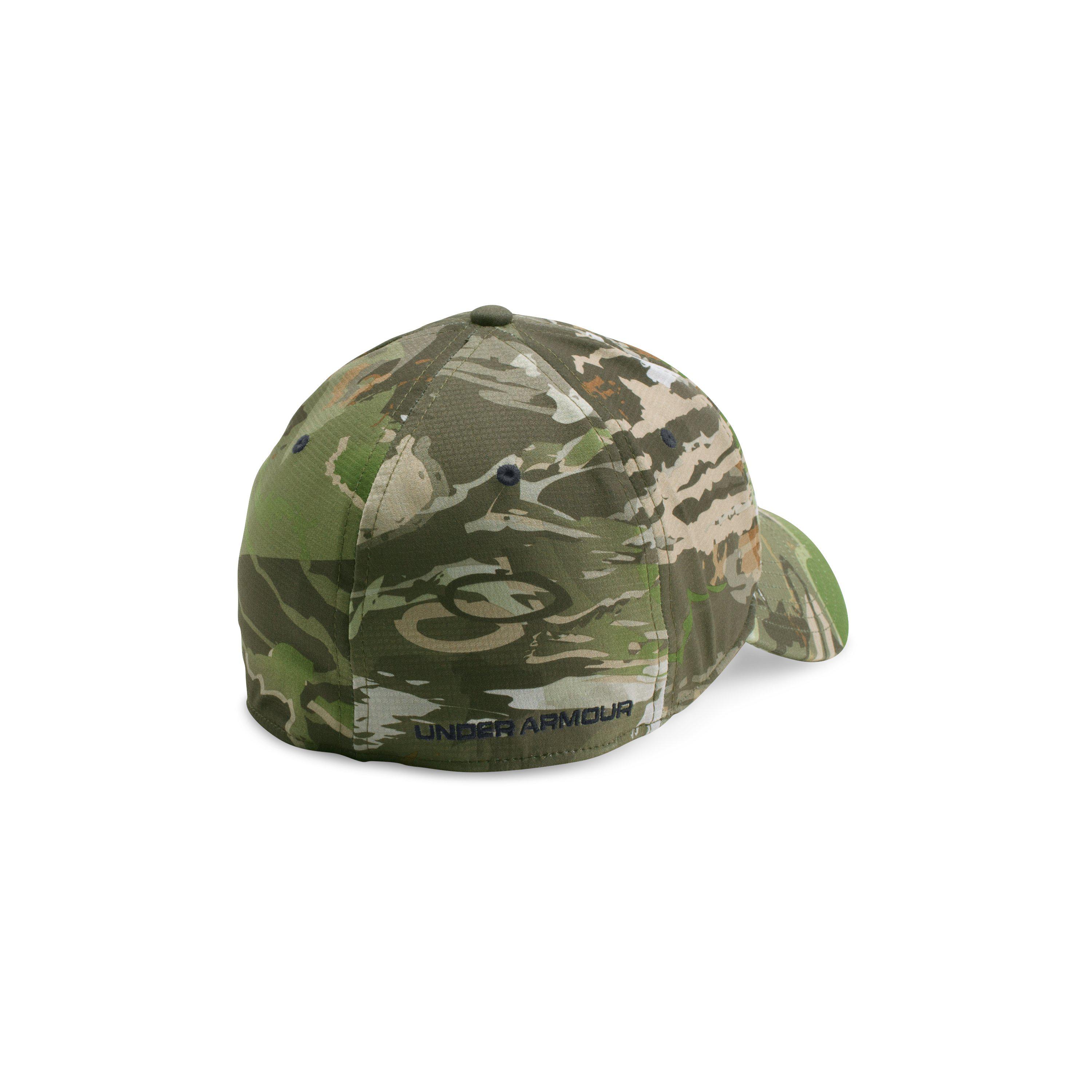 ua camo stretch fit cap