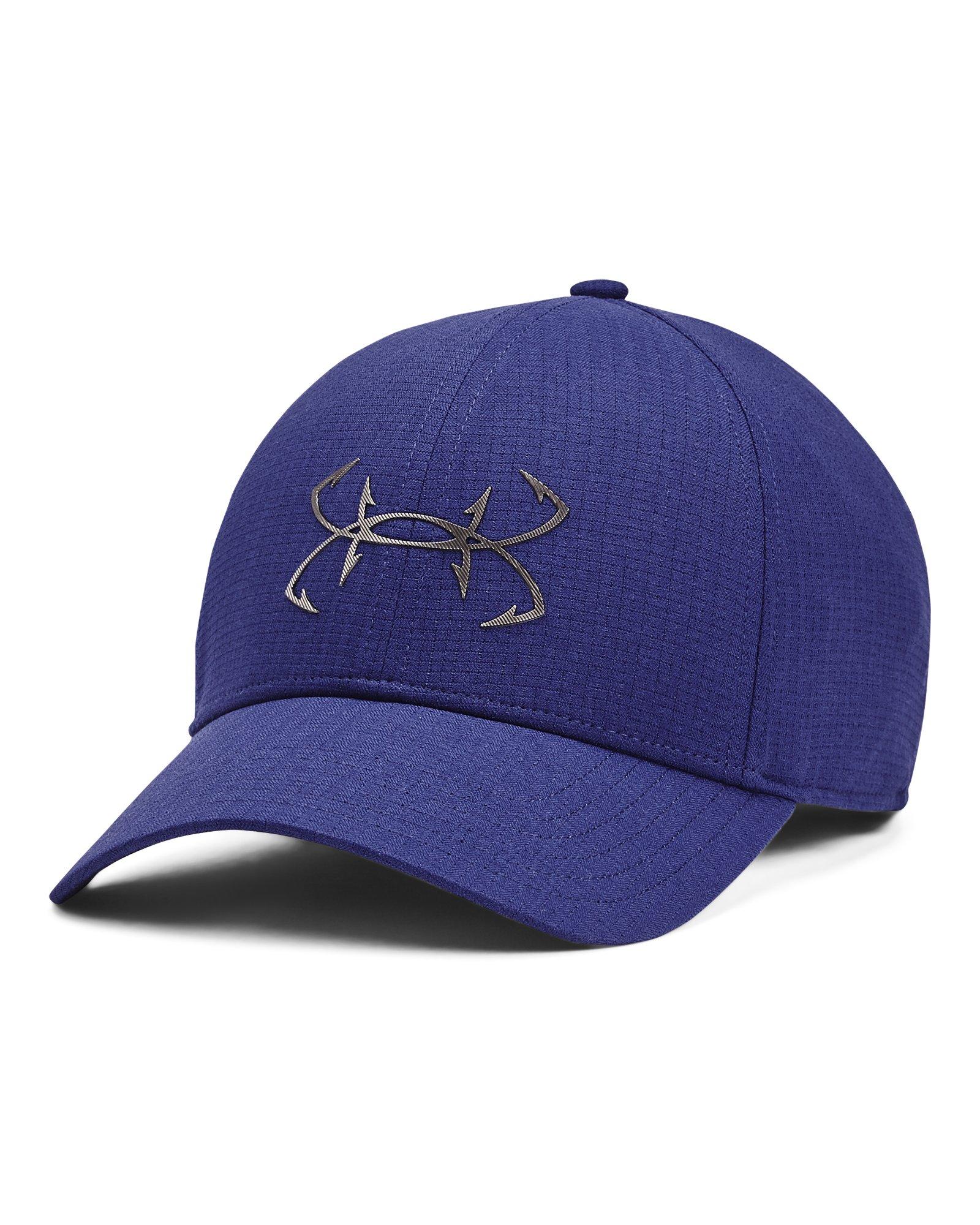 Under Armour Ua Isochill Armourvent Fish Adjustable Cap in Blue for