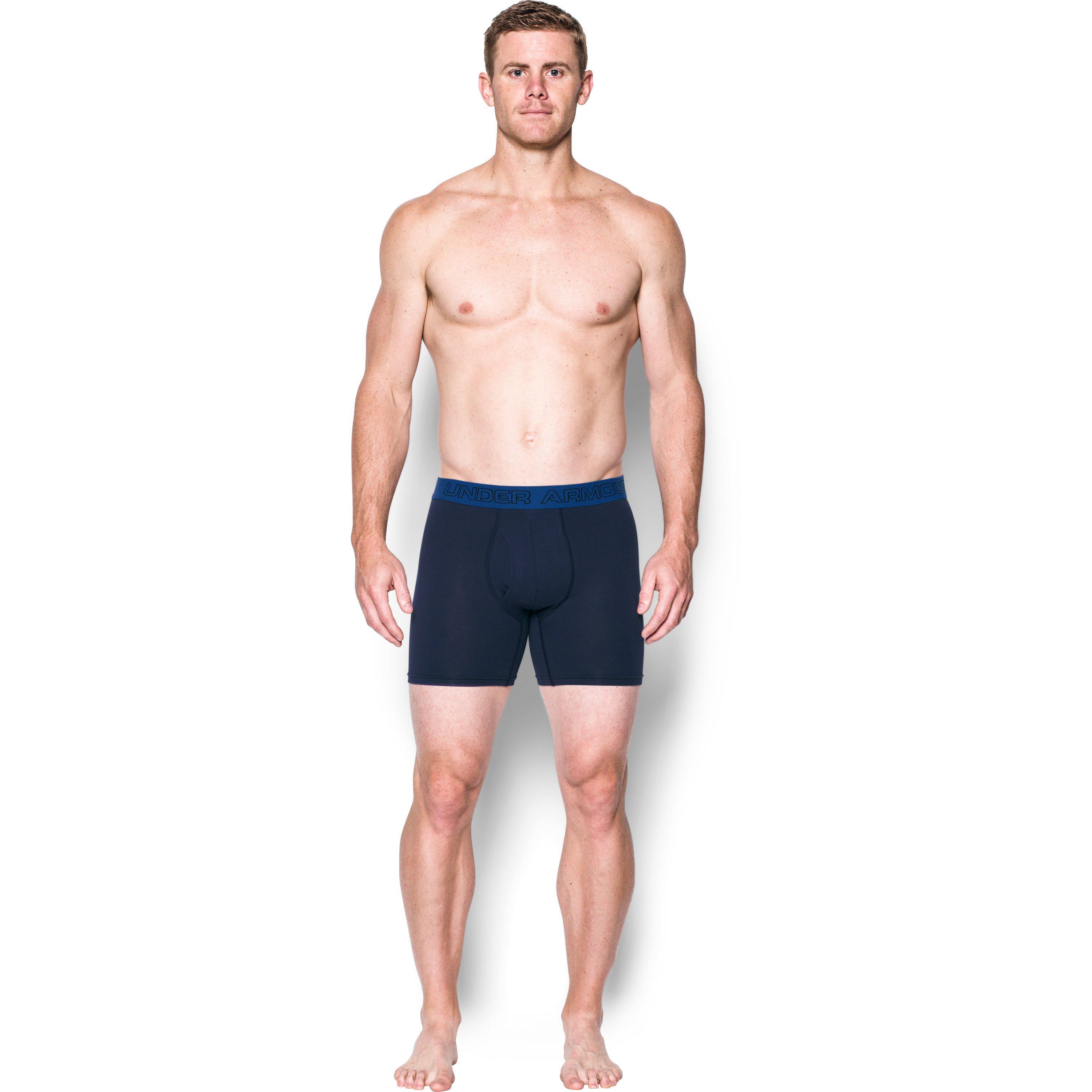 under armour men's charged cotton 6 boxerjock 3 pack
