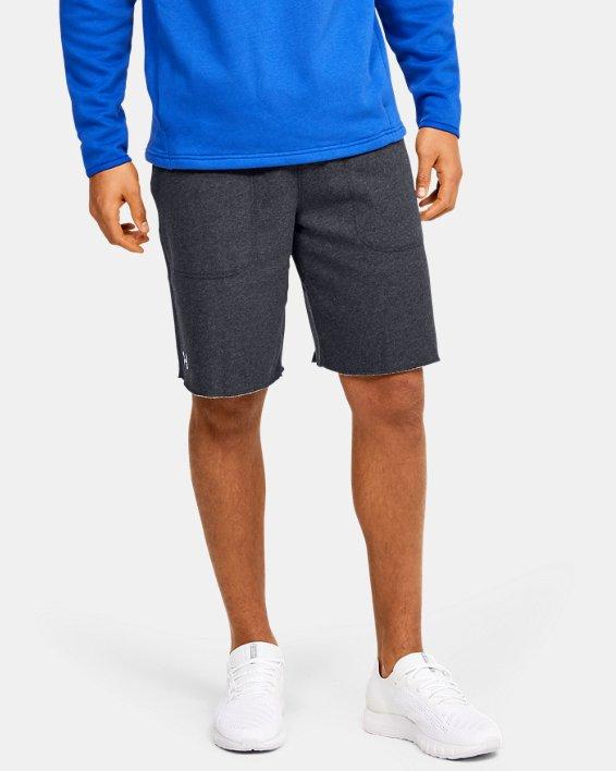 men's ua hustle fleece shorts