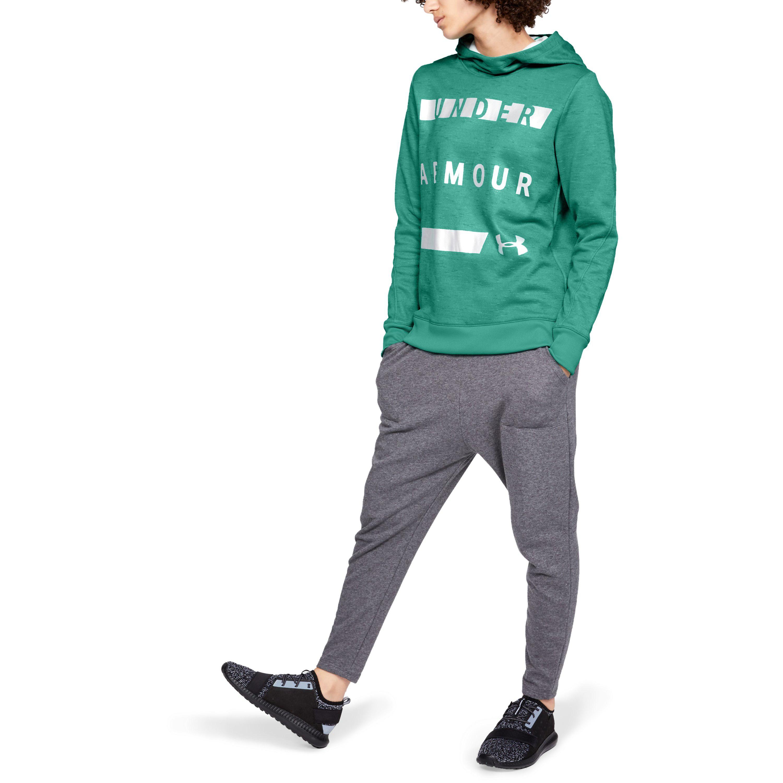 womens green under armour hoodie