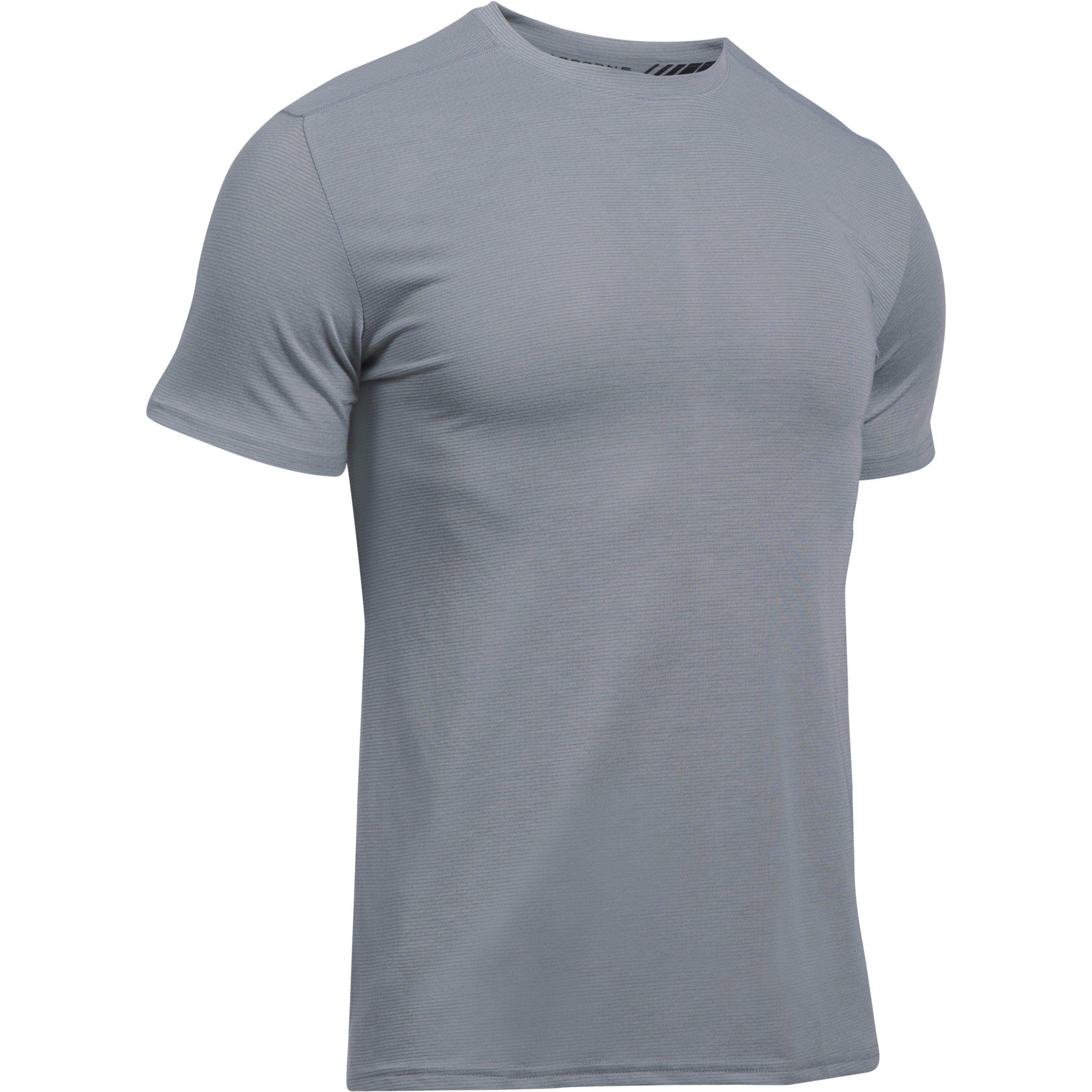 under armour threadborne fitted short sleeve gym tee