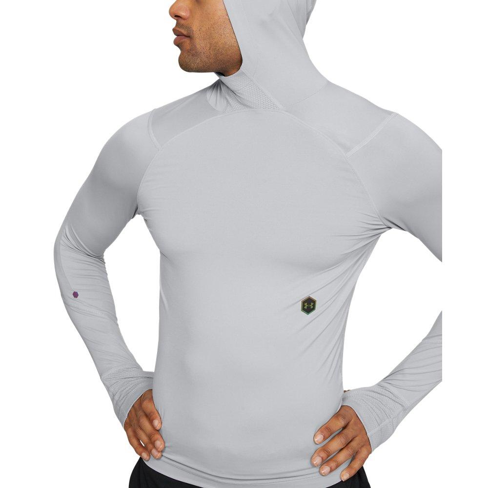 Under Armour Rush Men's Long Sleeve Compression Scuba Hoodie in Gray for  Men | Lyst