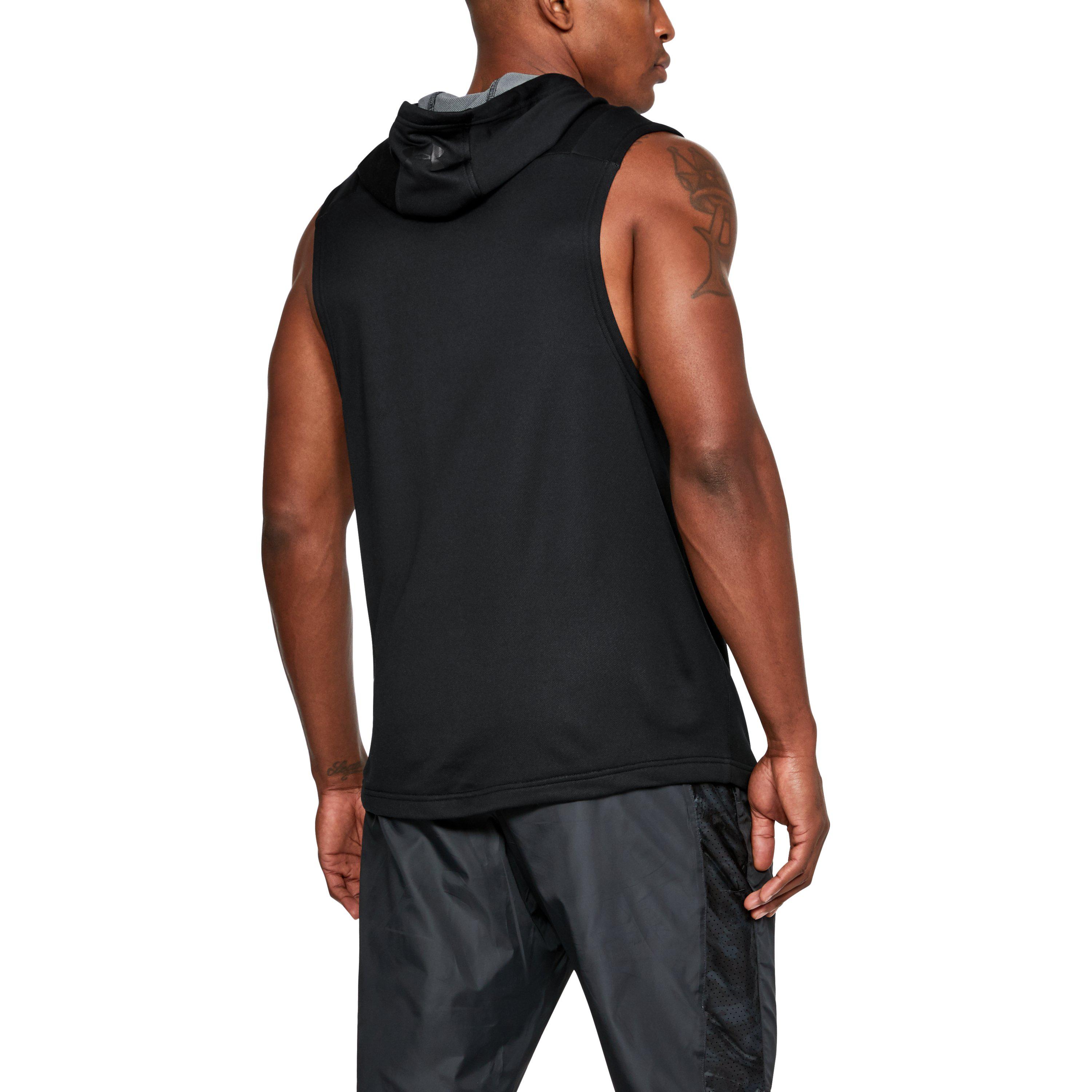 under armour mk1 terry sleeveless hoodie