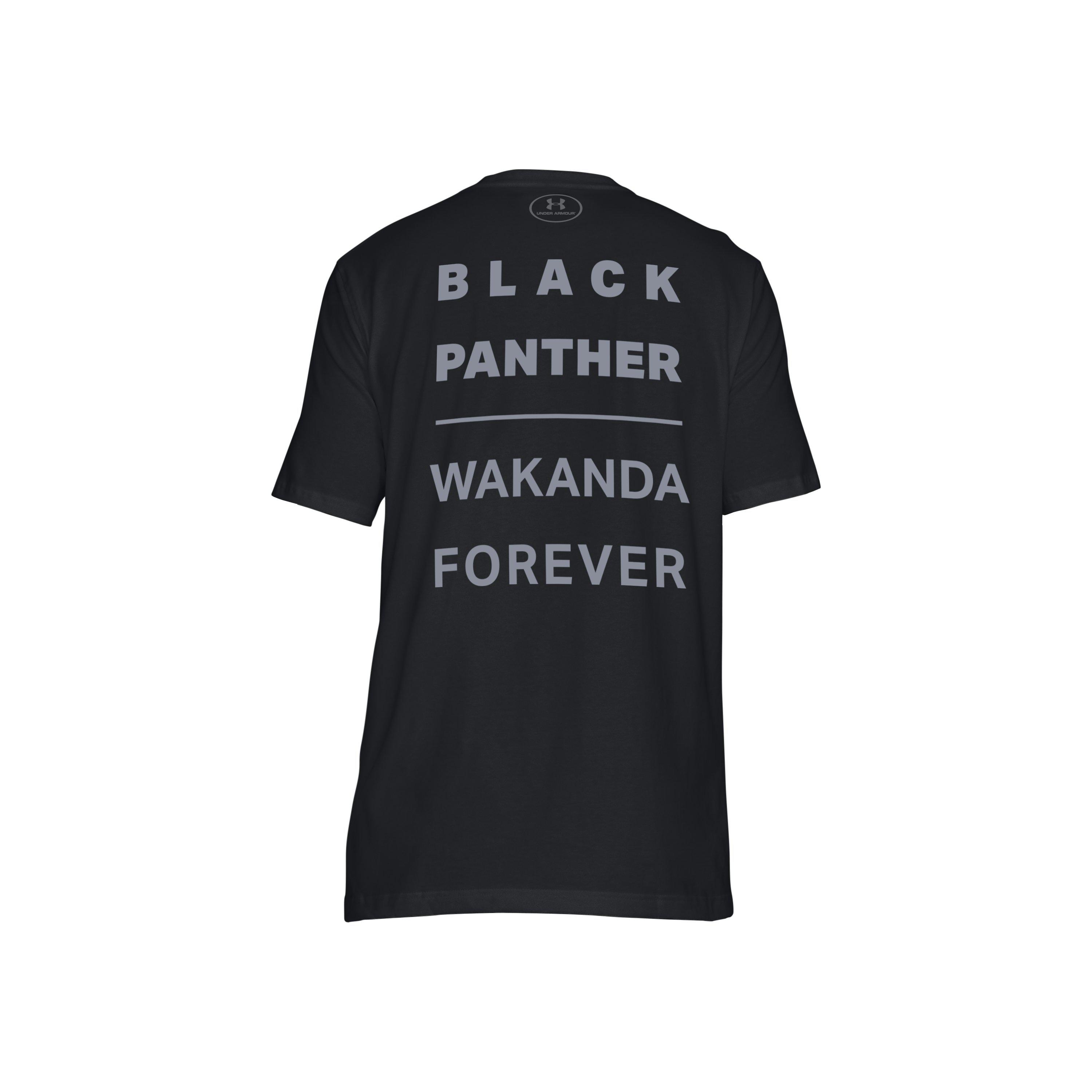 under armour black panther shirt