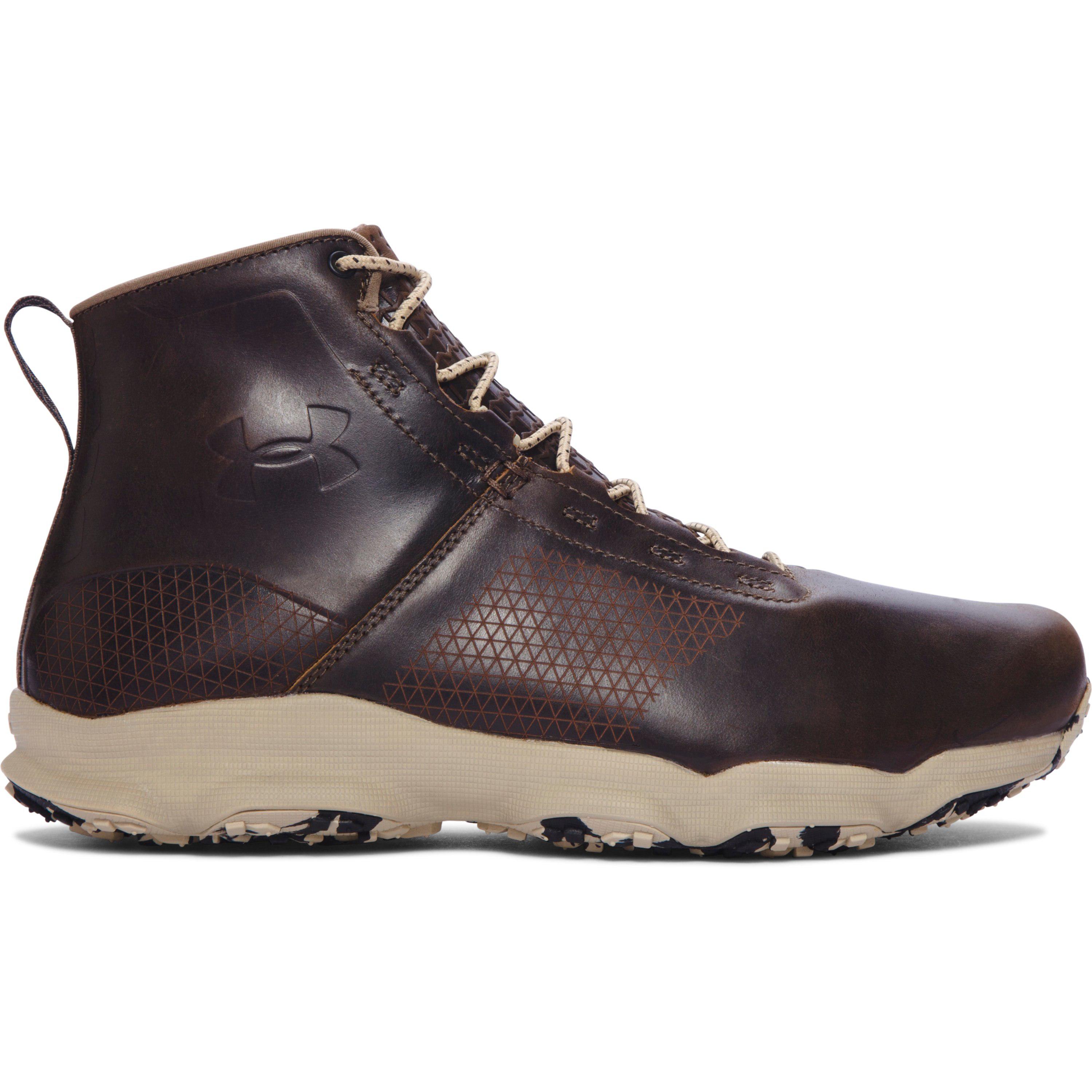 Under Armour Men's Ua Speedfit Hike Leather Boots for Men | Lyst