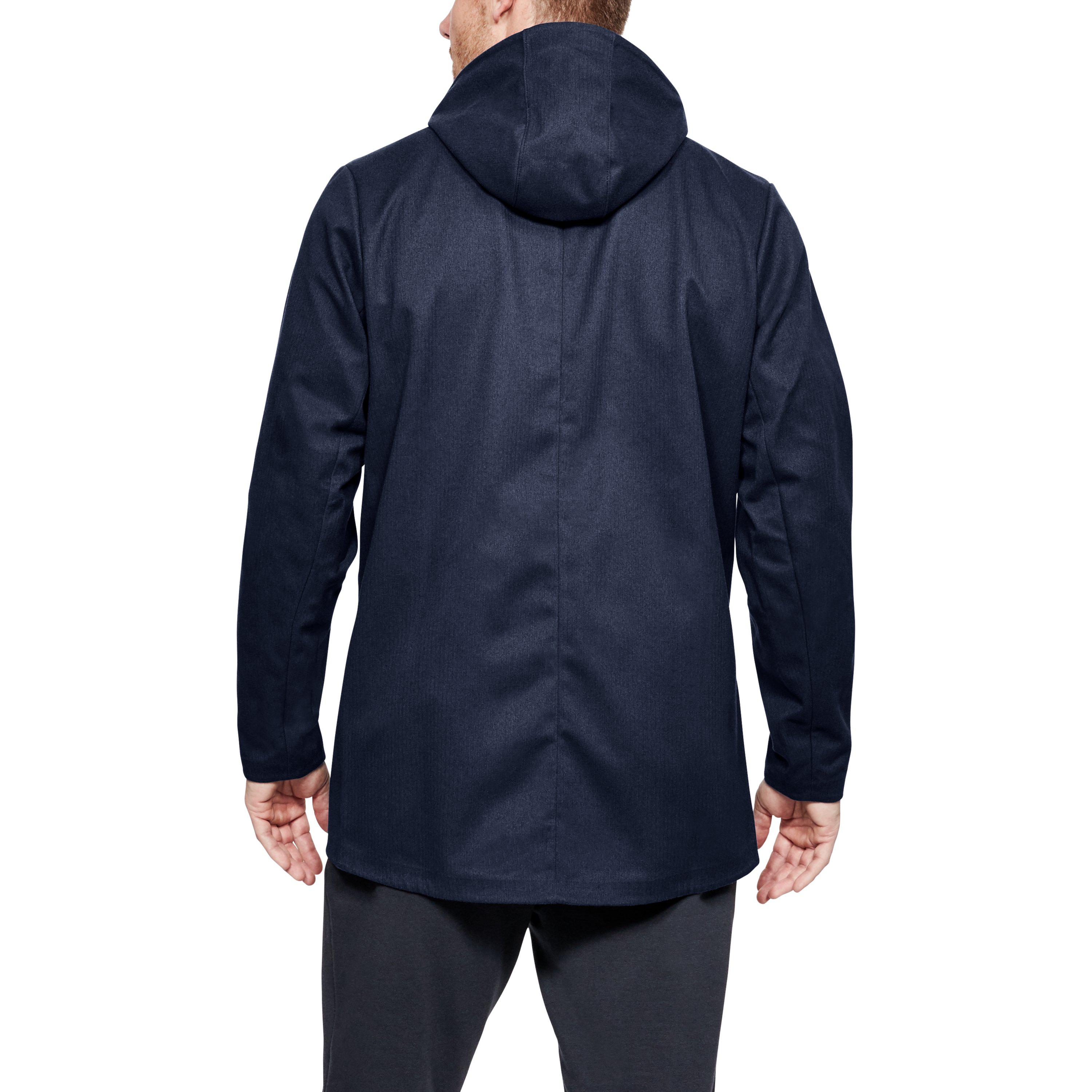 under armour storm wool town coat