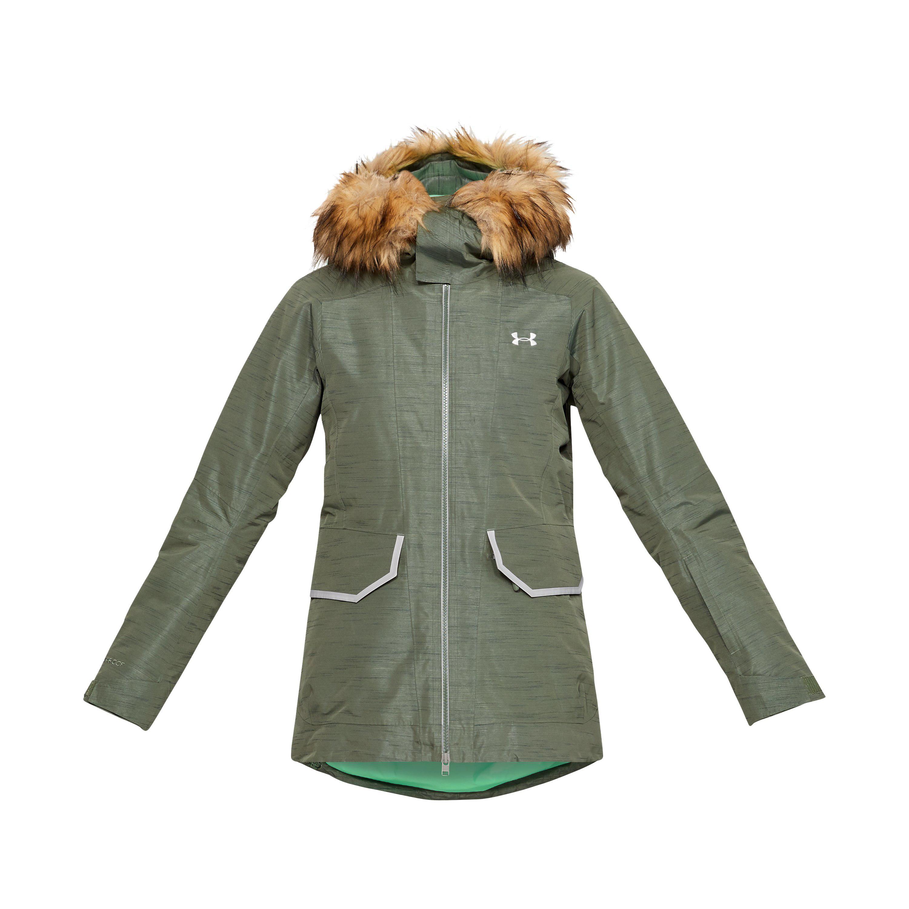 under armour green jacket