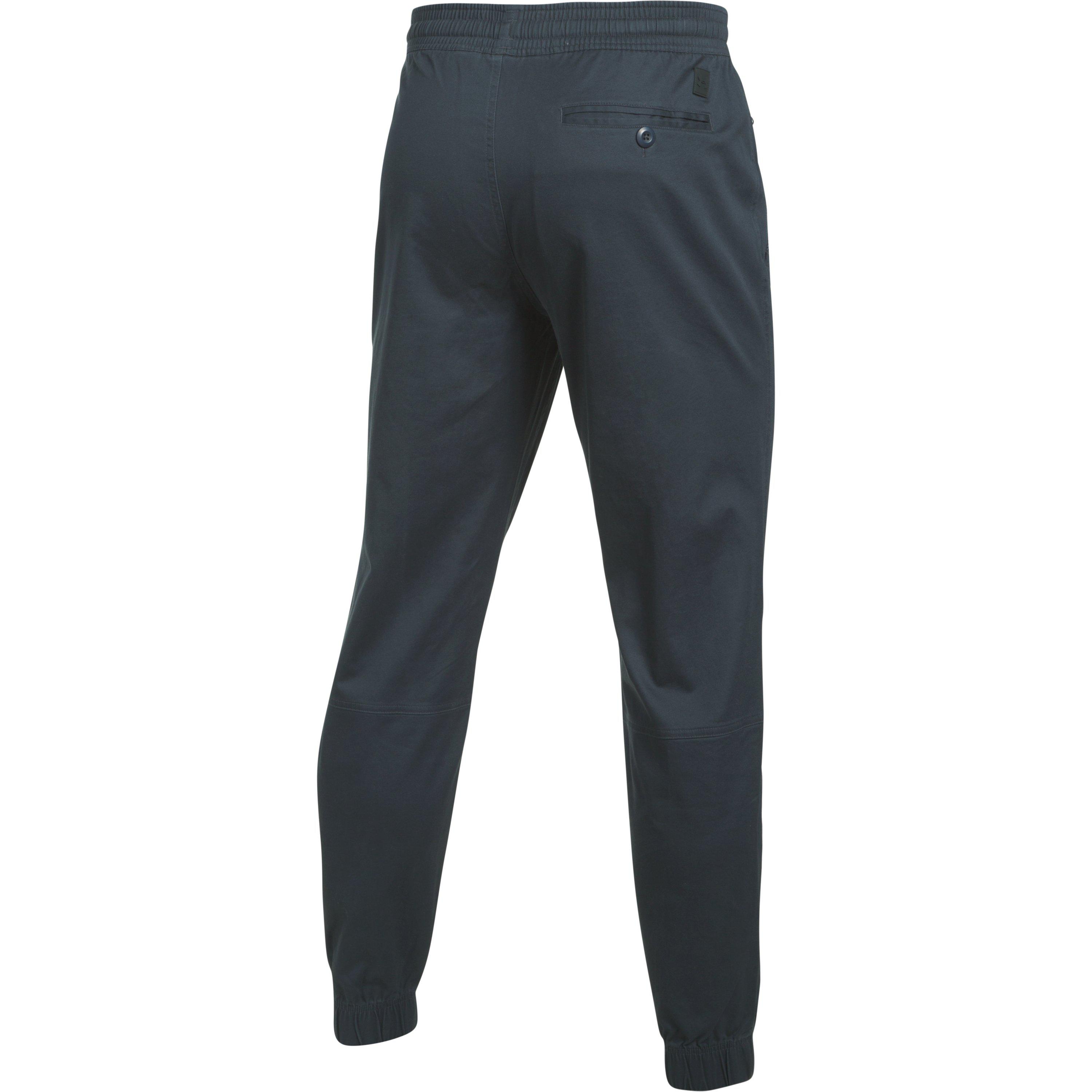 Under Armour Men's Ua Performance Chino Joggers in Anthracite/Black (Black) for Men - Lyst