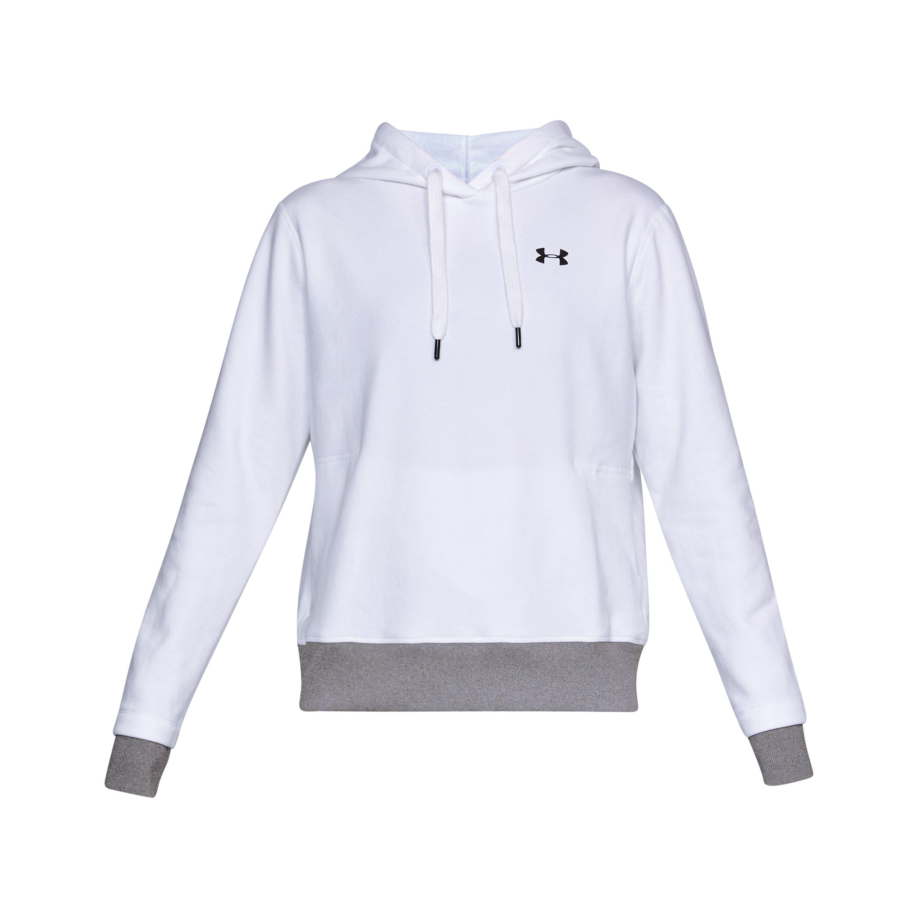 under armour hoodie white women