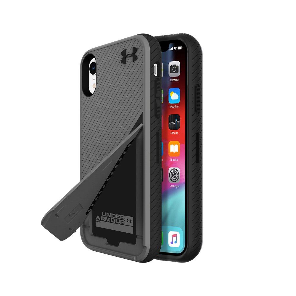 Under Armour Protect Kickstash Case For Iphone Xr in Graphite (Black) | Lyst