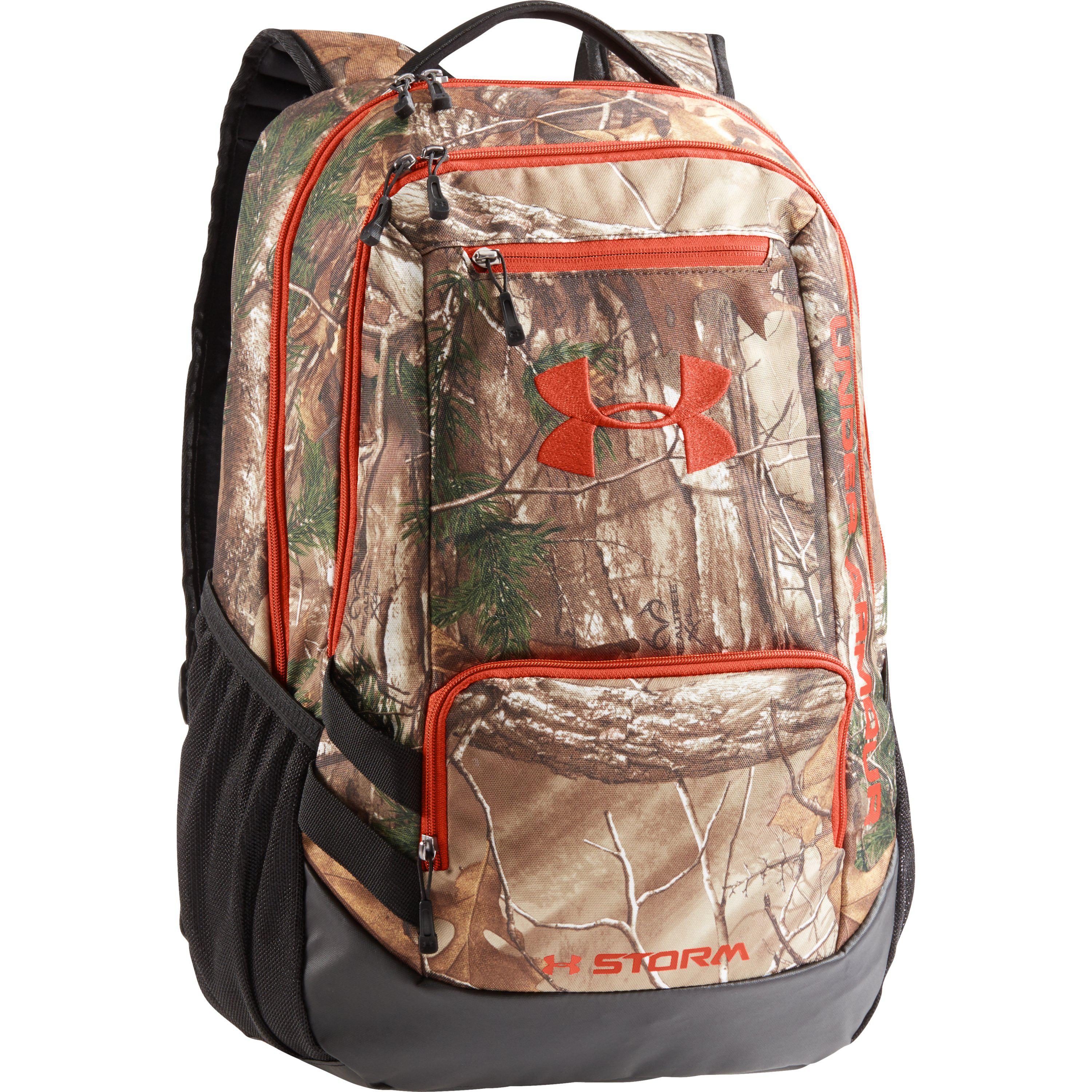 Under Armour Synthetic Ua Camo Hustle Backpack for Men | Lyst