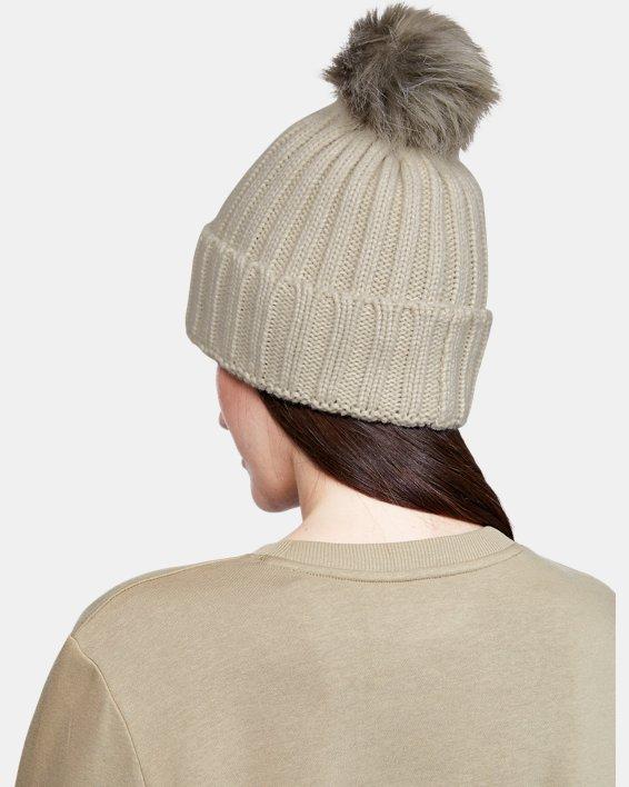 under armour women's snowcrest pom beanie
