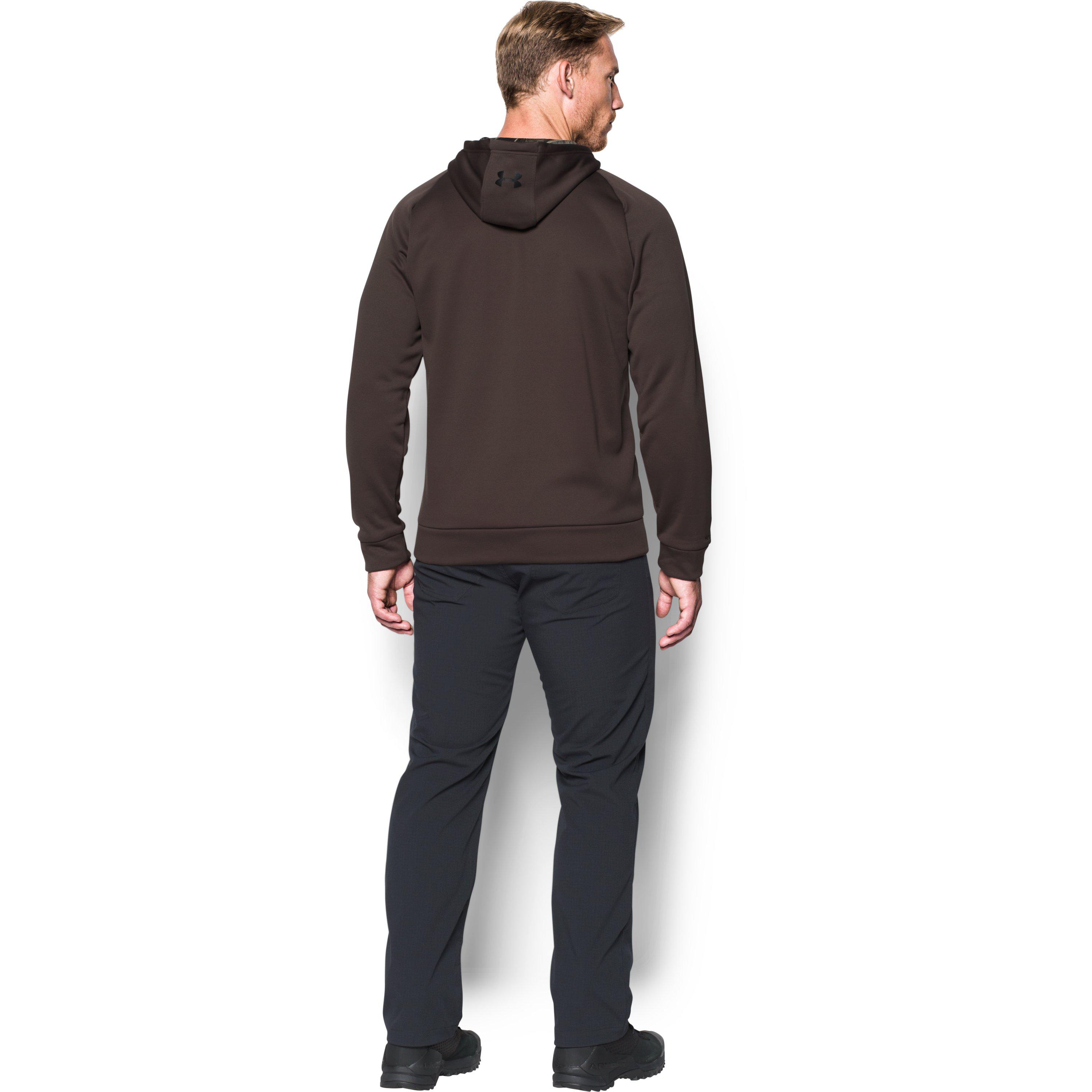 under armour fleece stacked hoodie