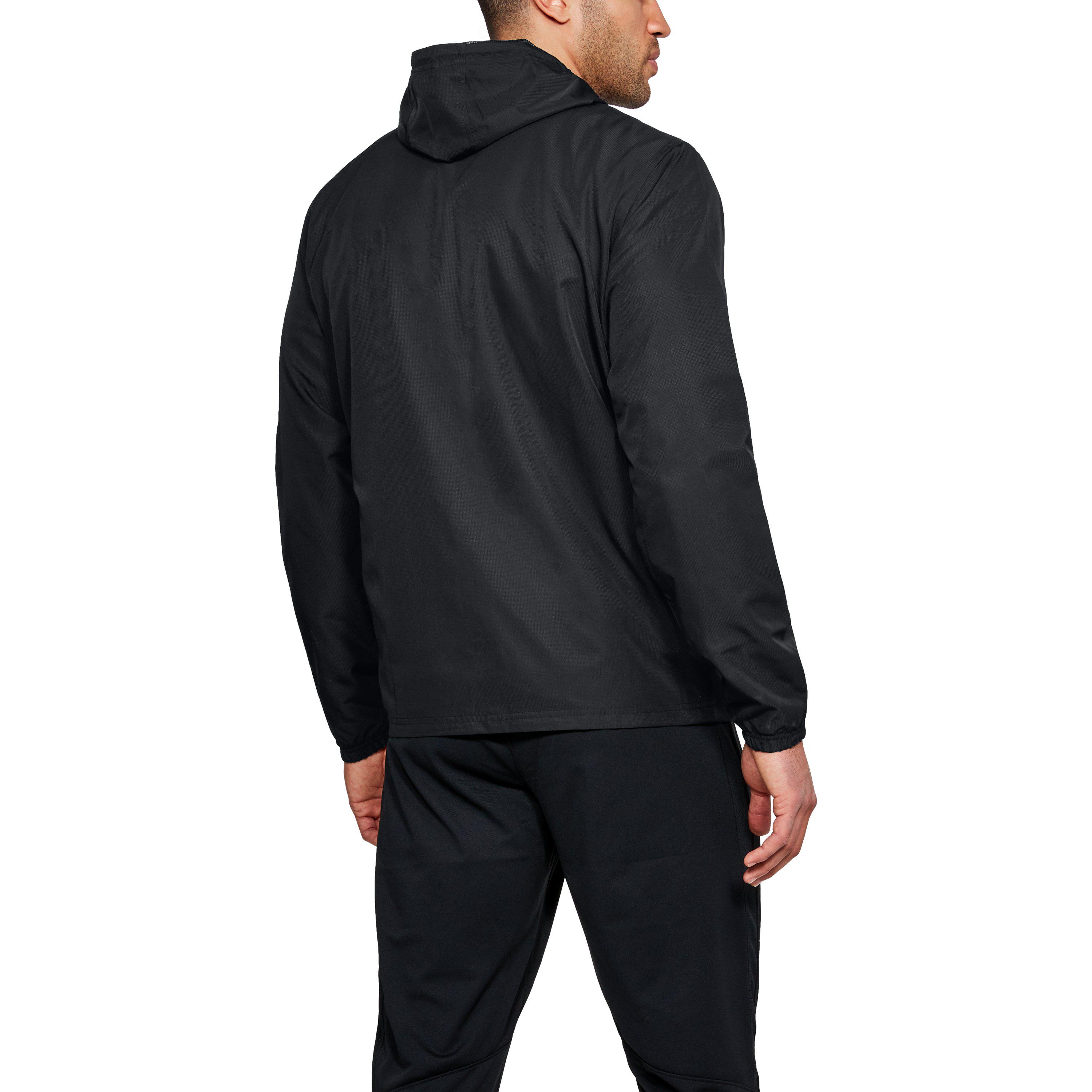 ua sportstyle woven full zip