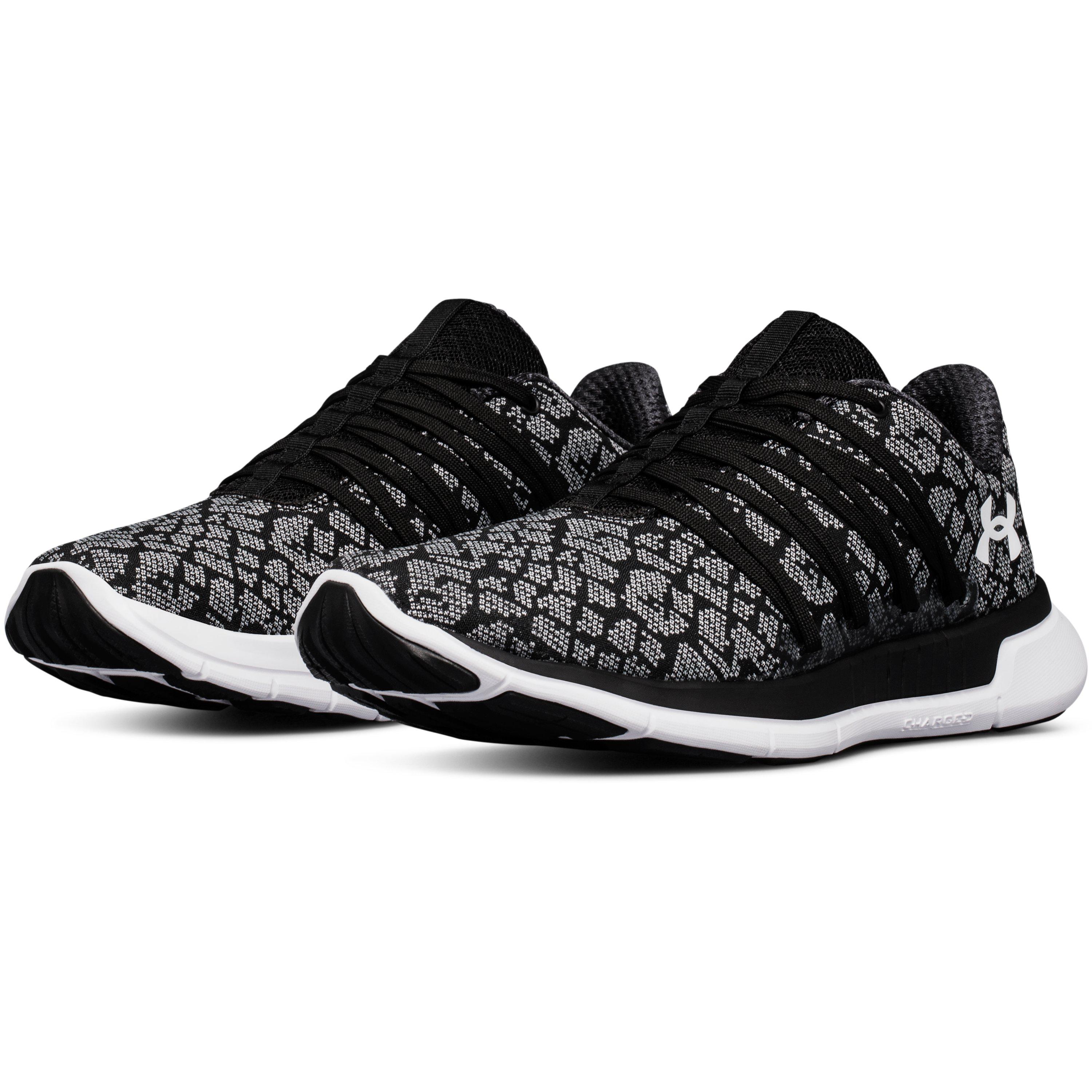 under armour charged transit running shoes ladies