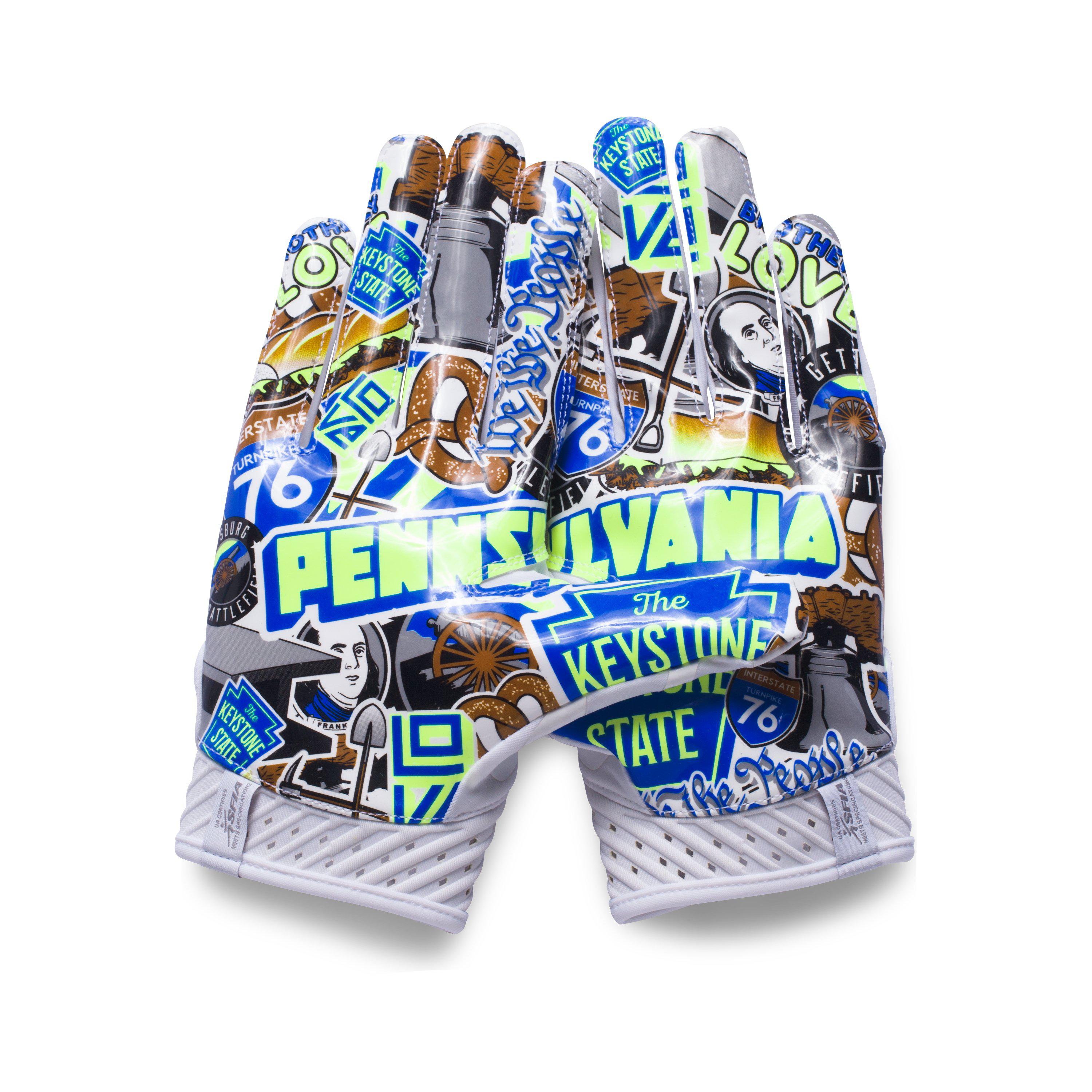 limited edition under armour football gloves