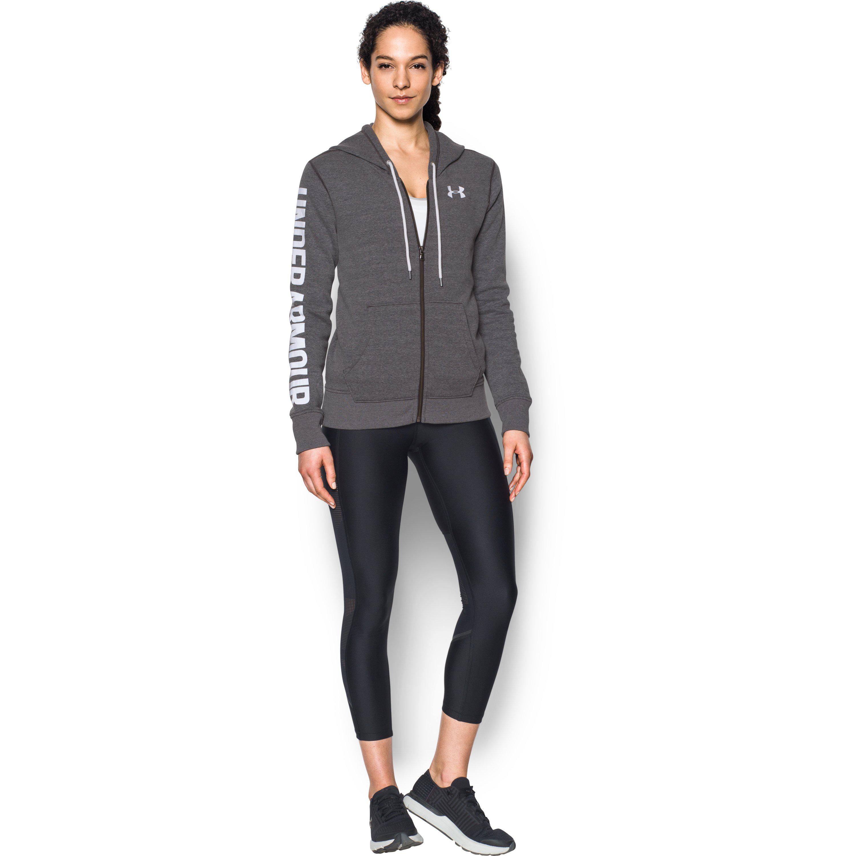 under armour favorite fleece full zip hoodie