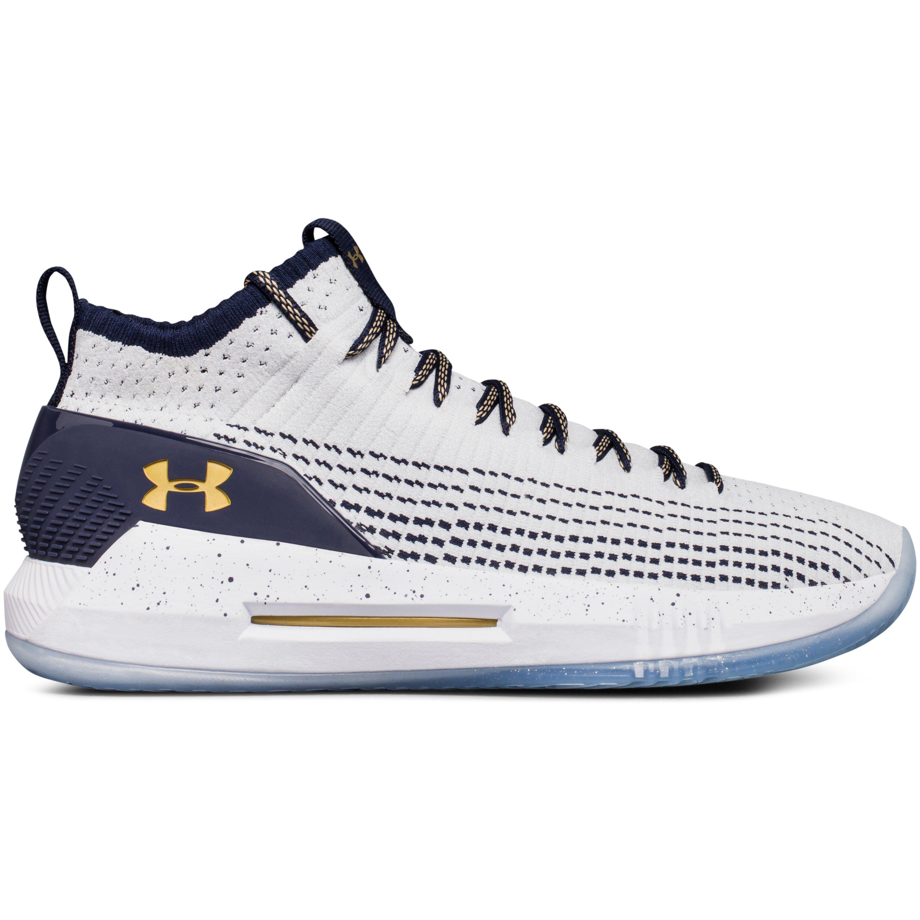 Under Armour Synthetic Men's Ua Heat Seeker Basketball Shoes in White ...