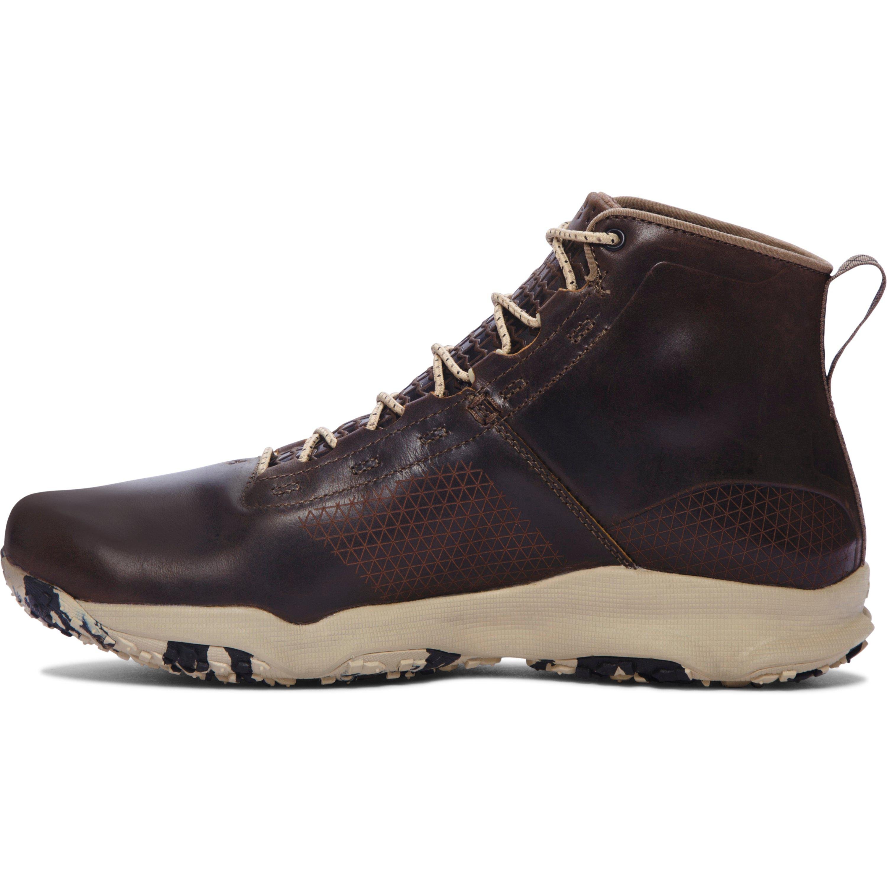 Under Armour Men's Ua Speedfit Hike Leather Boots for Men | Lyst