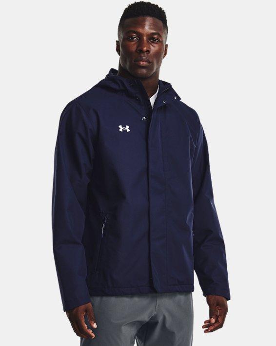 Under Armour Ua Stormproof Lined Rain Jacket in Blue for Men | Lyst