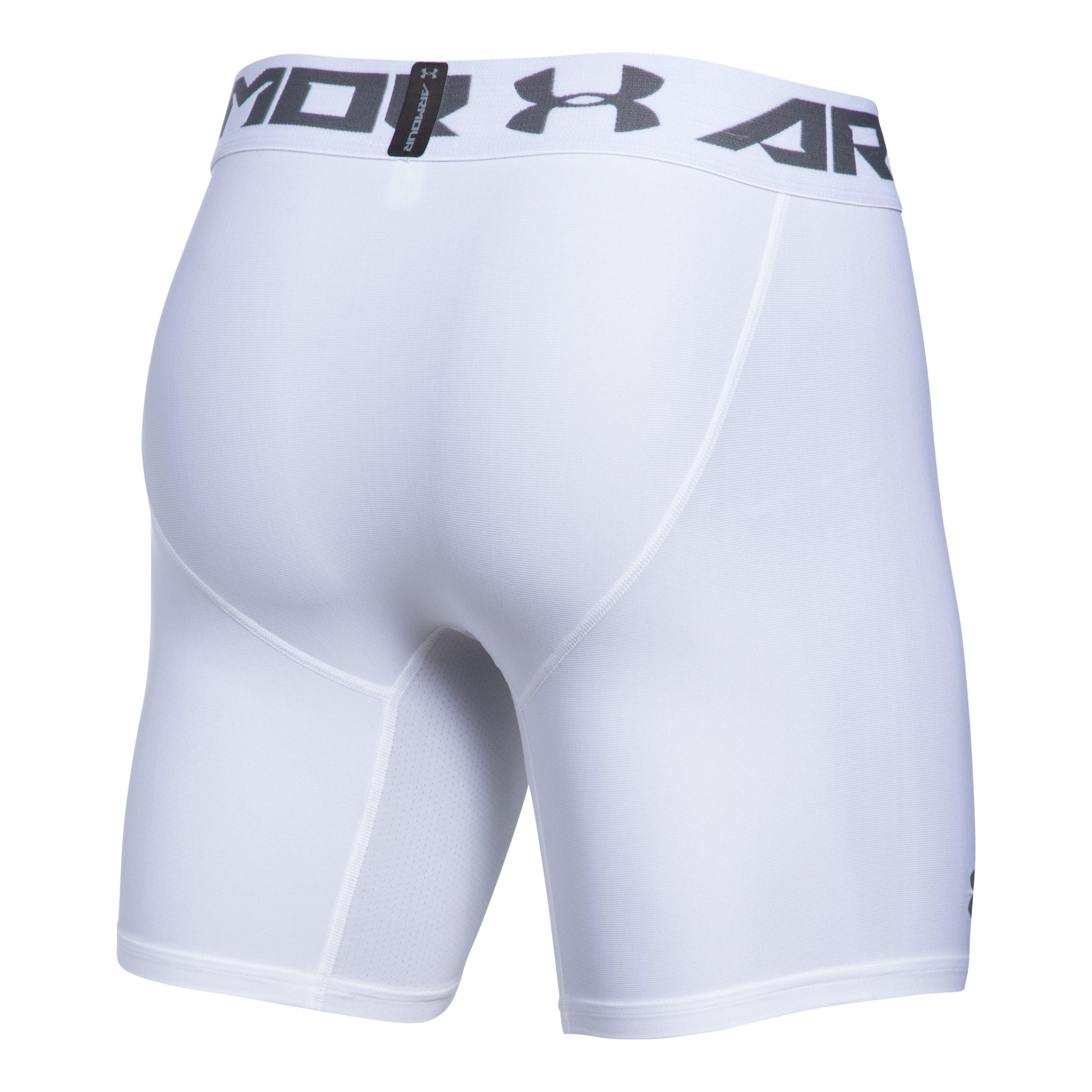 Under Armour Men's Heatgear® Armour Compression Shorts W/ Cup in White for  Men | Lyst