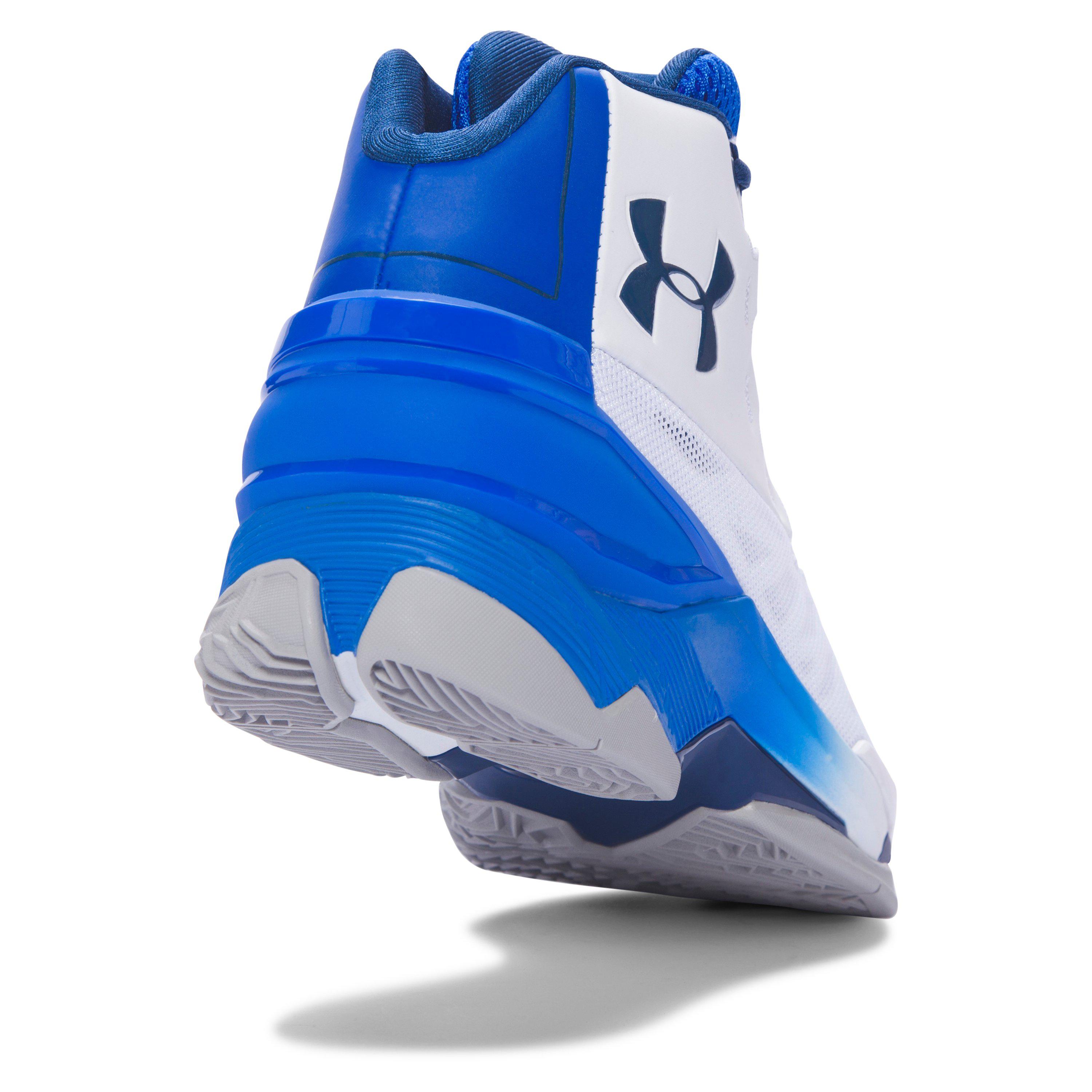 under armour basketball shoes navy blue