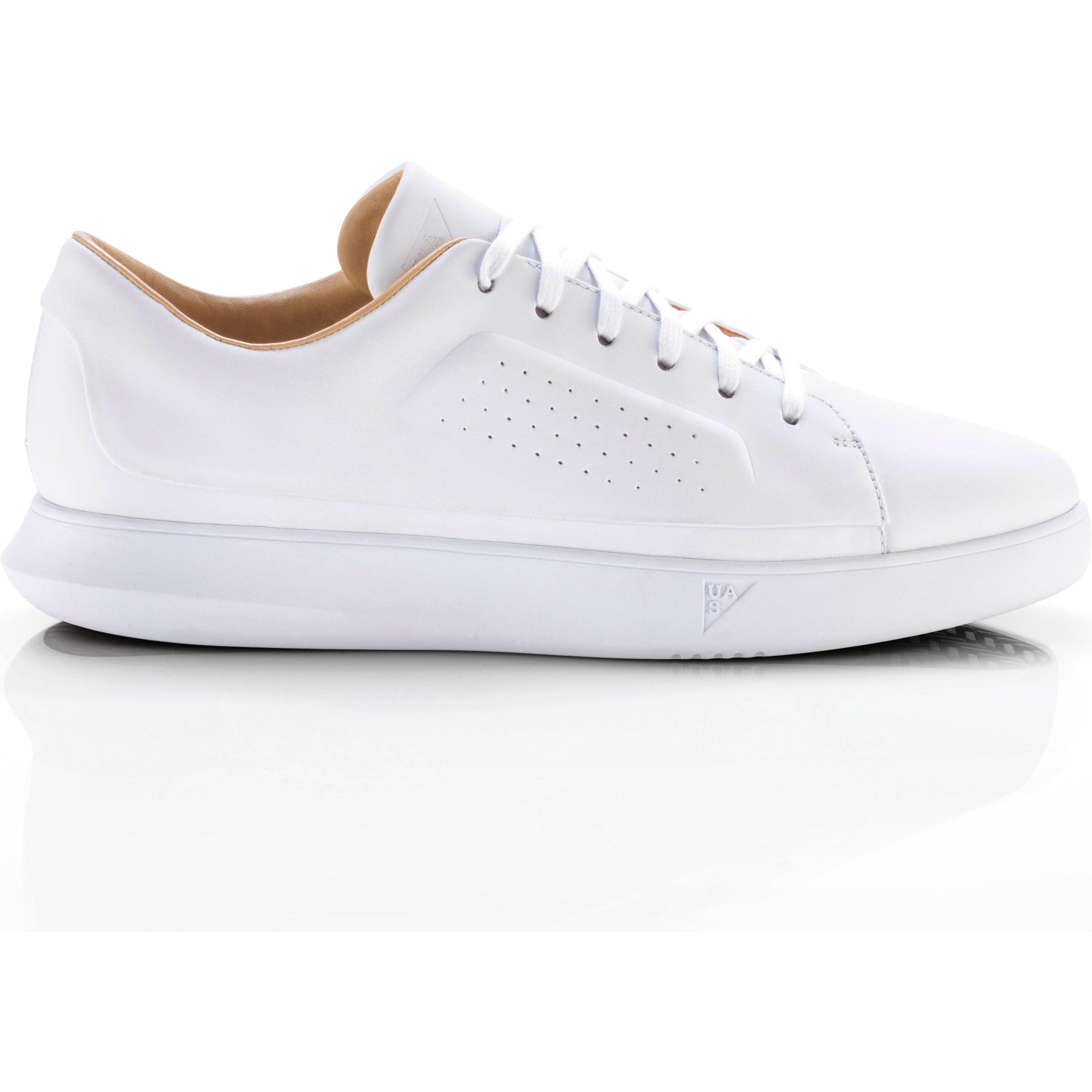 Under Armour Men's Uas Club Low Leather in White for Men | Lyst