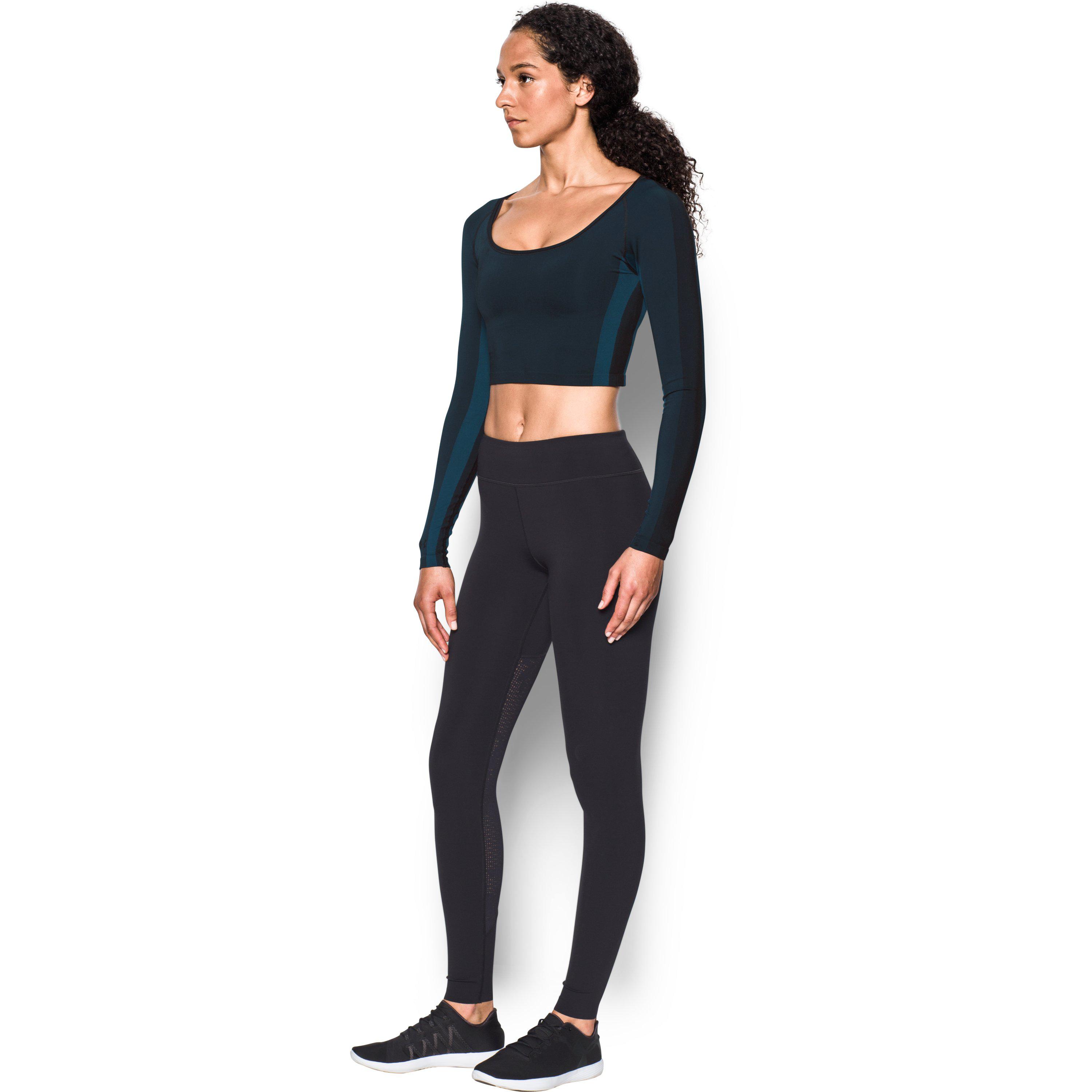 under armour long sleeve crop top