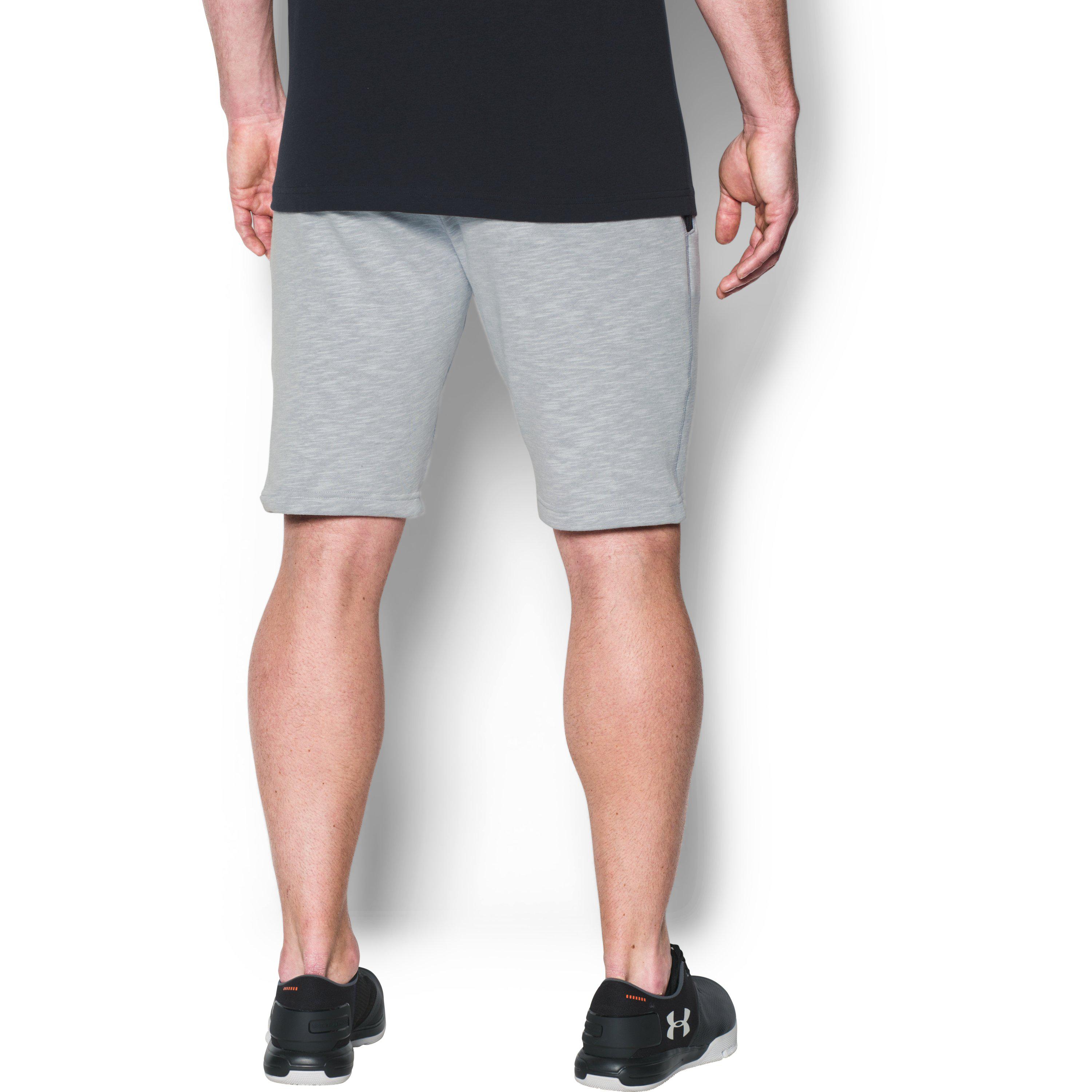 ua showdown tapered shorts