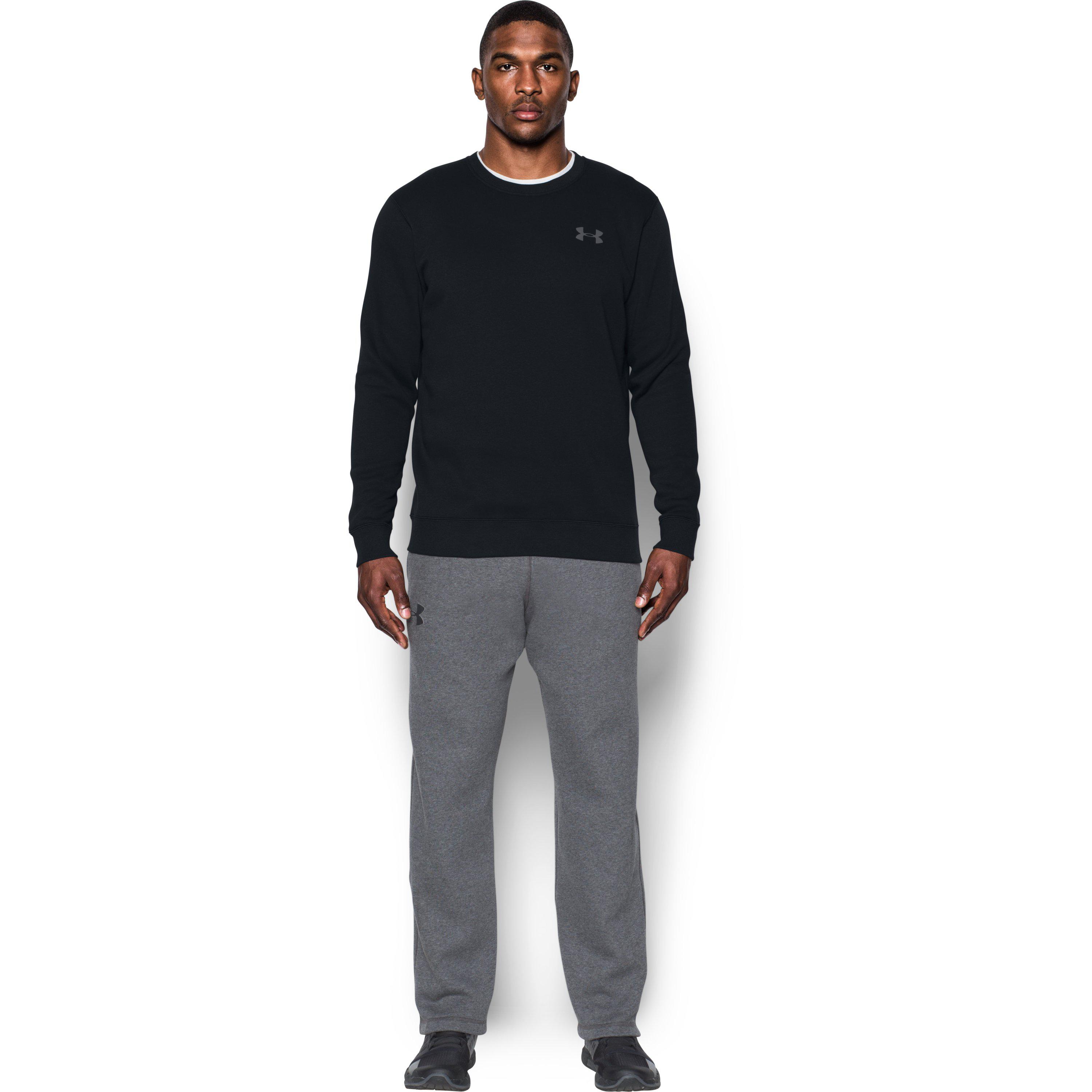 ua rival fleece fitted full zip