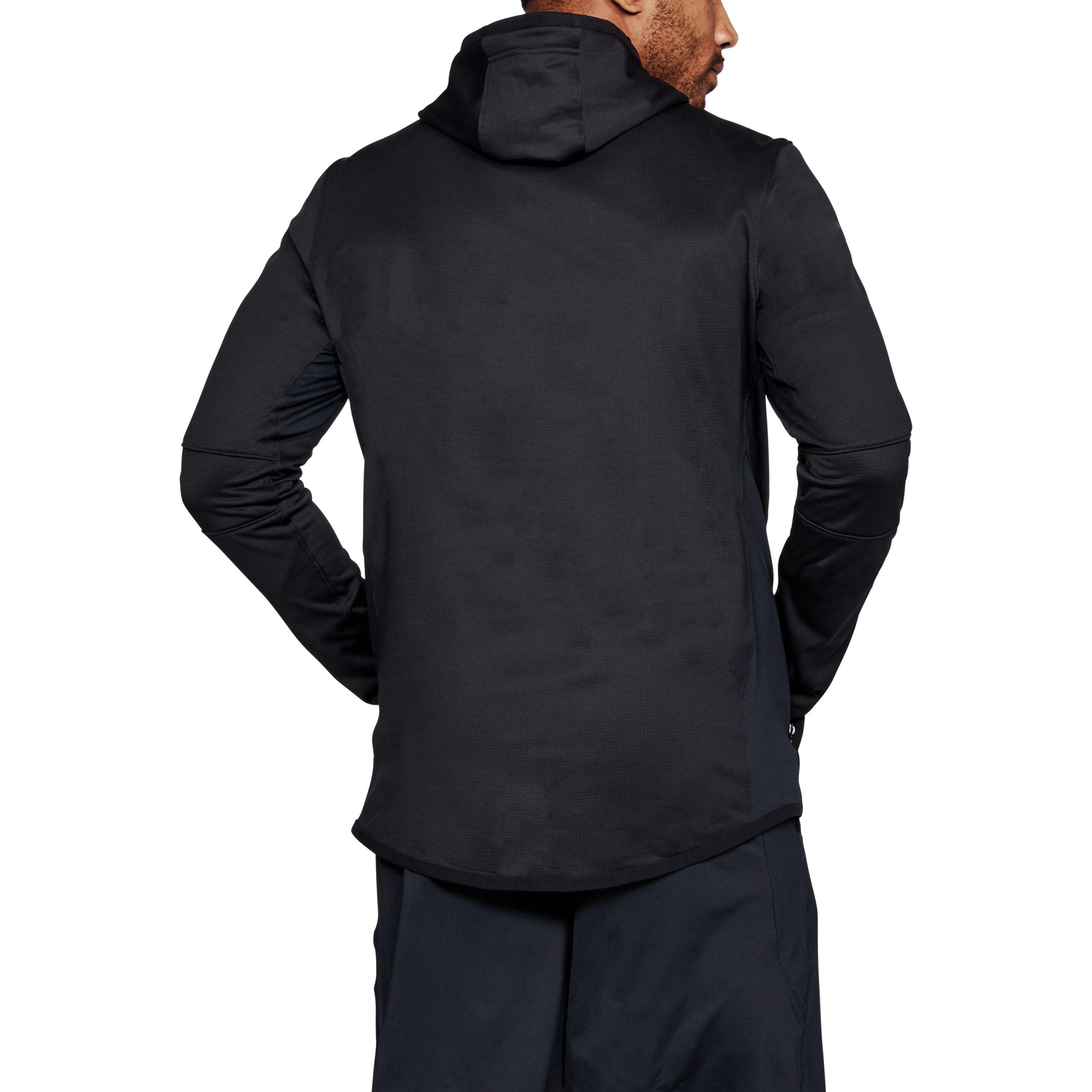Under Armour Men's Coldgear® Reactor Fleece Full Zip Hoodie in Black for  Men | Lyst