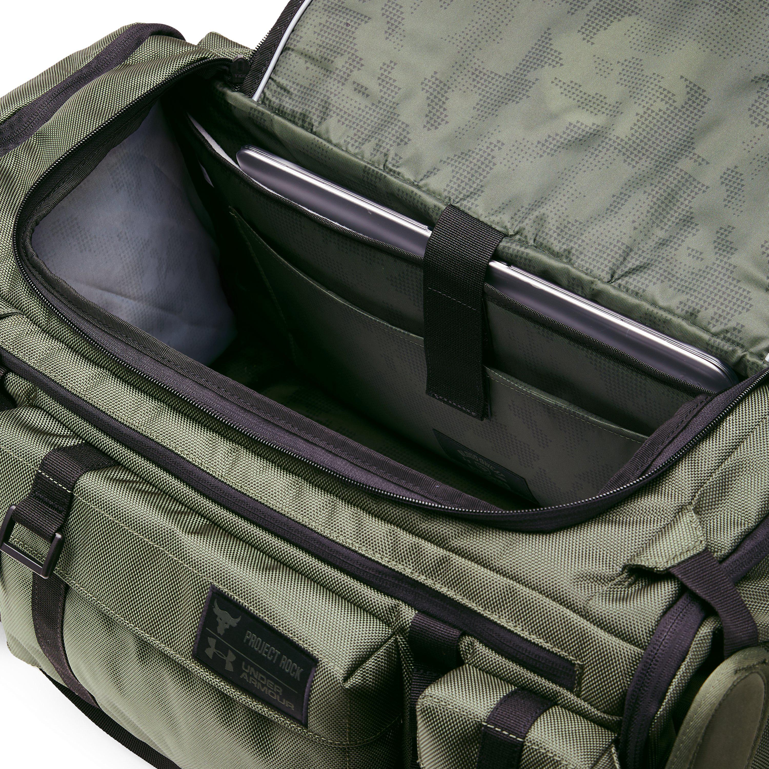 Under Armour Ua X Project Rock Usdna Range Duffle in Green for Men | Lyst