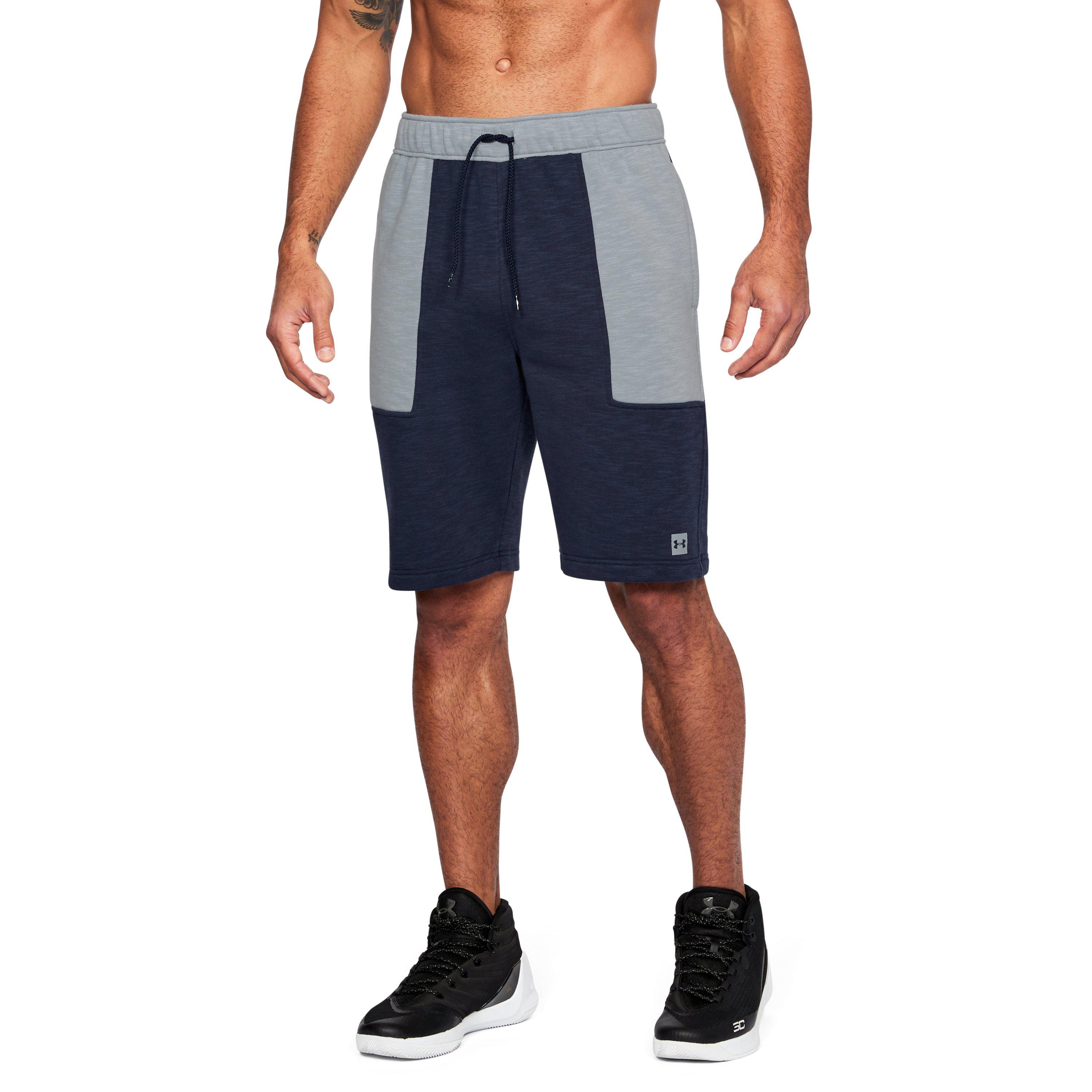 ua fleece shorts