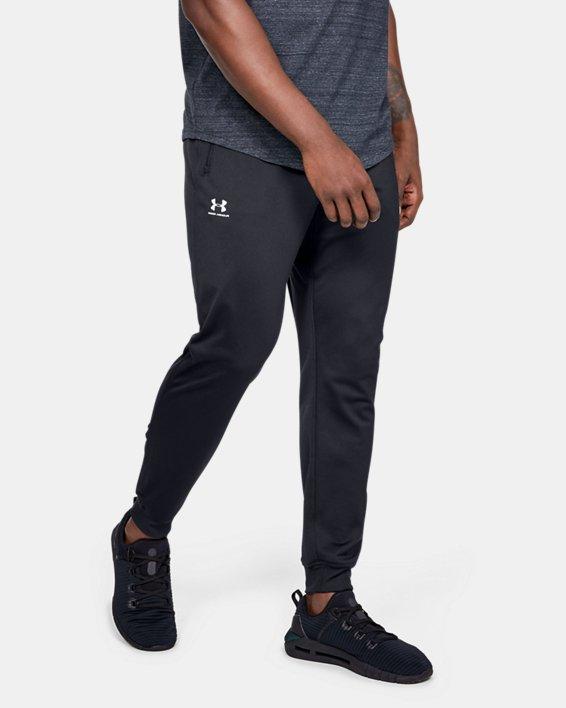 under armour training tricot joggers in black