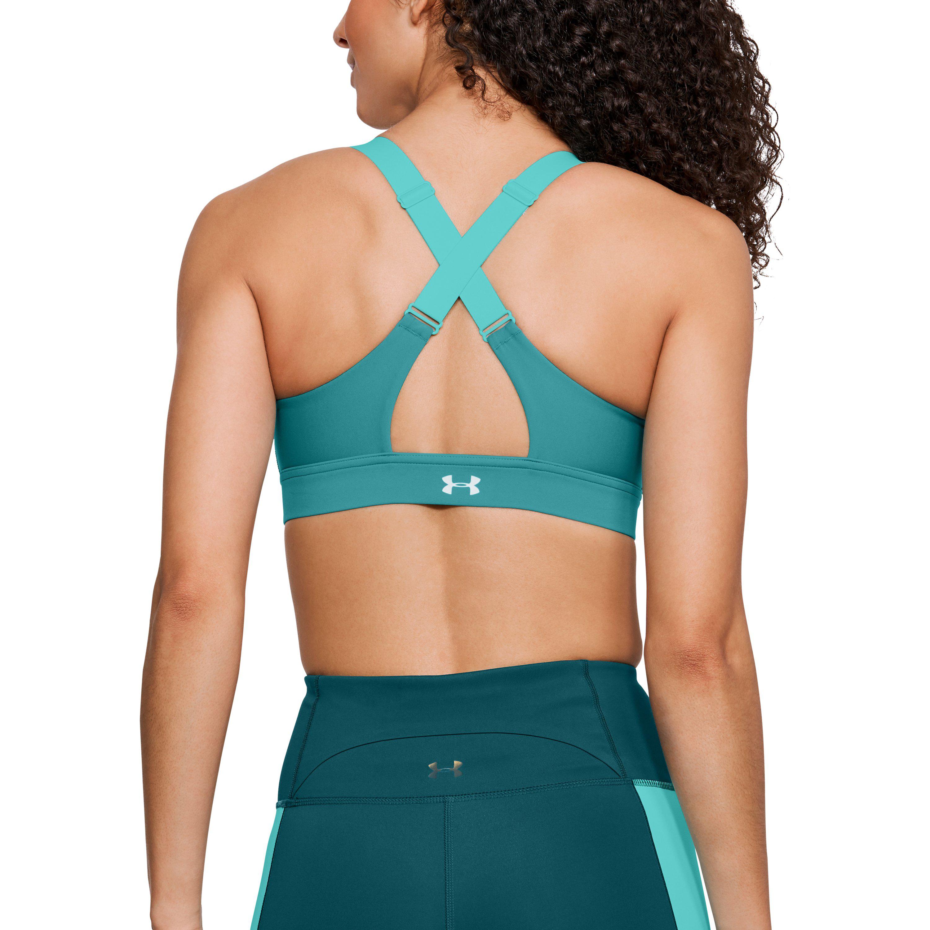 under armour women's vanish high zip sports bra