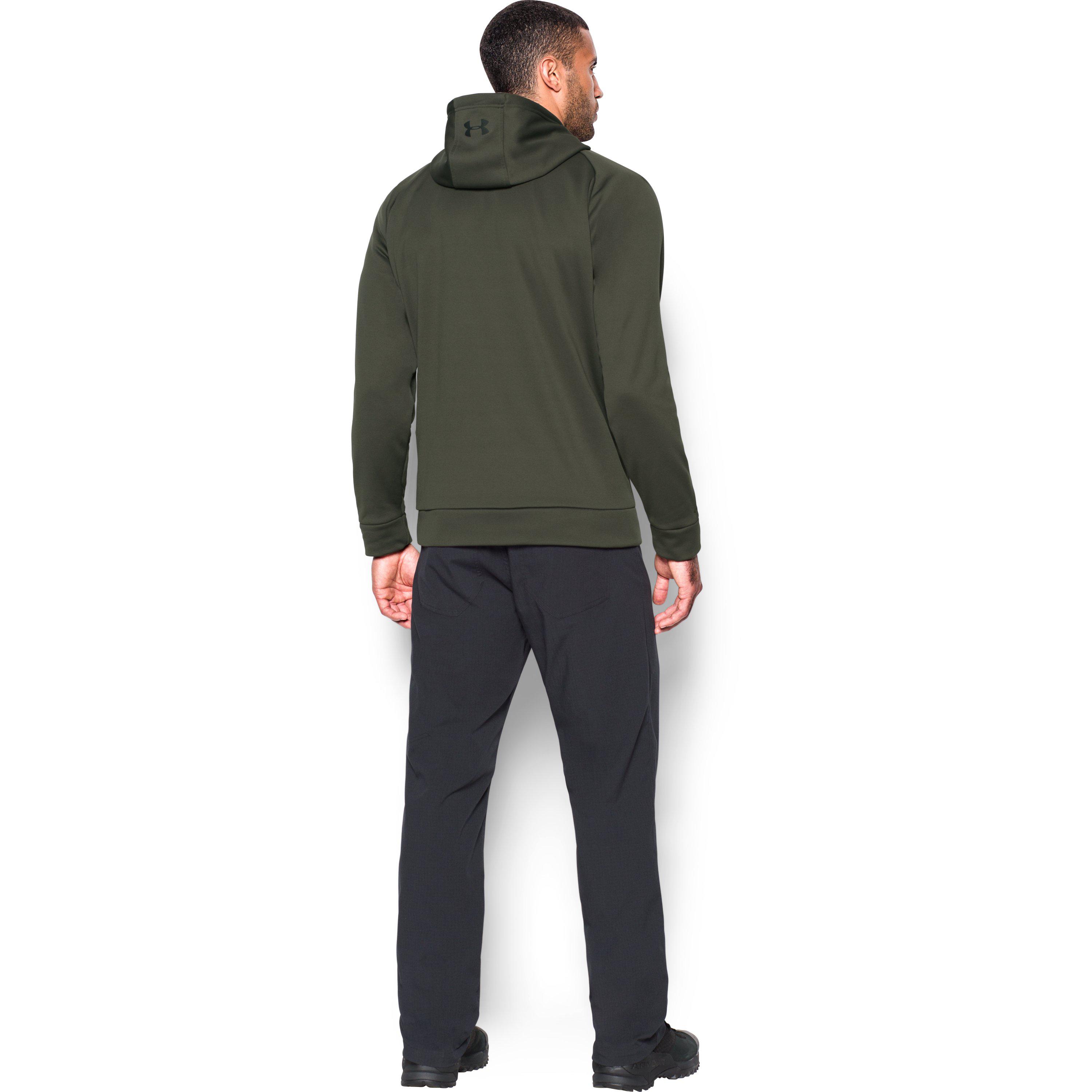 under armour men's storm armour fleece stacked hoodie