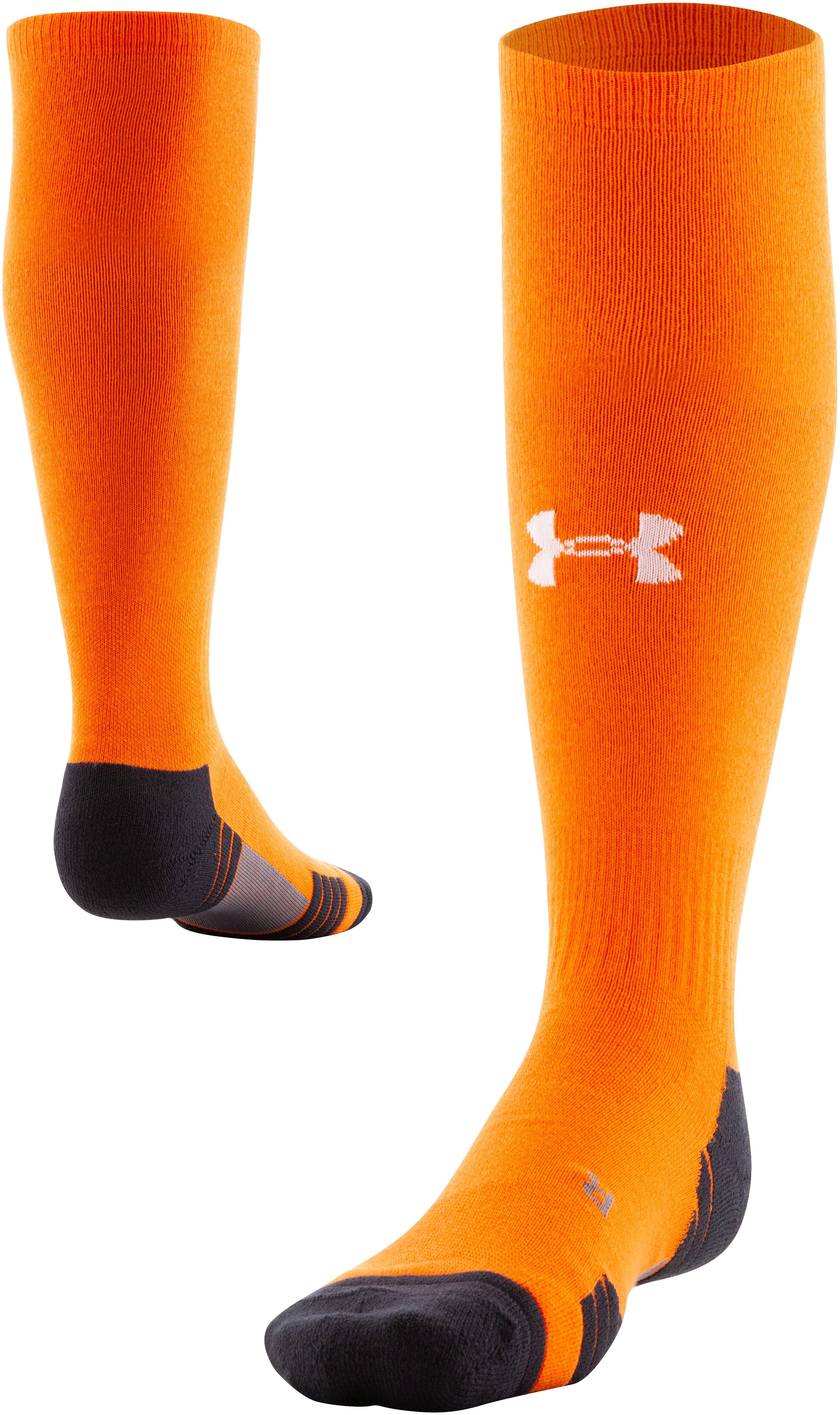 Under Armour Ua Team Over-the-calf Socks in Orange | Lyst